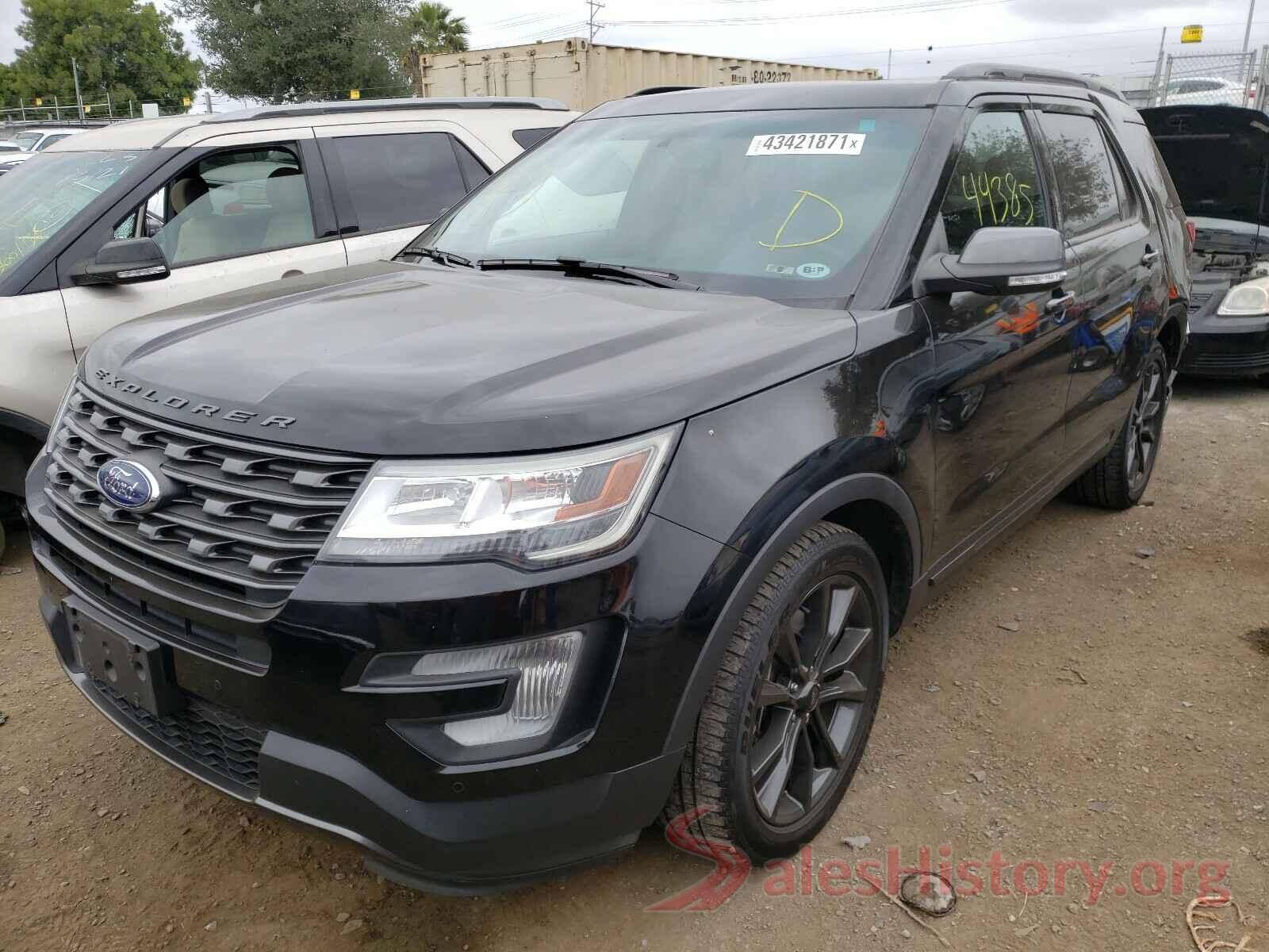 1FM5K7D85HGB64058 2017 FORD EXPLORER