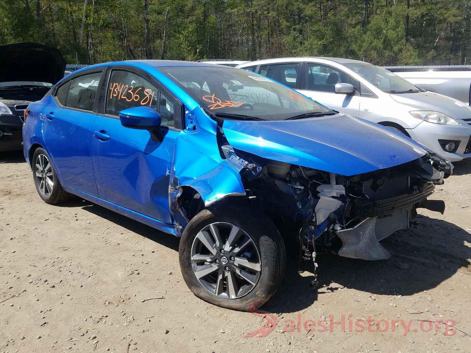 3N1CN8EV6ML871112 2021 NISSAN VERSA