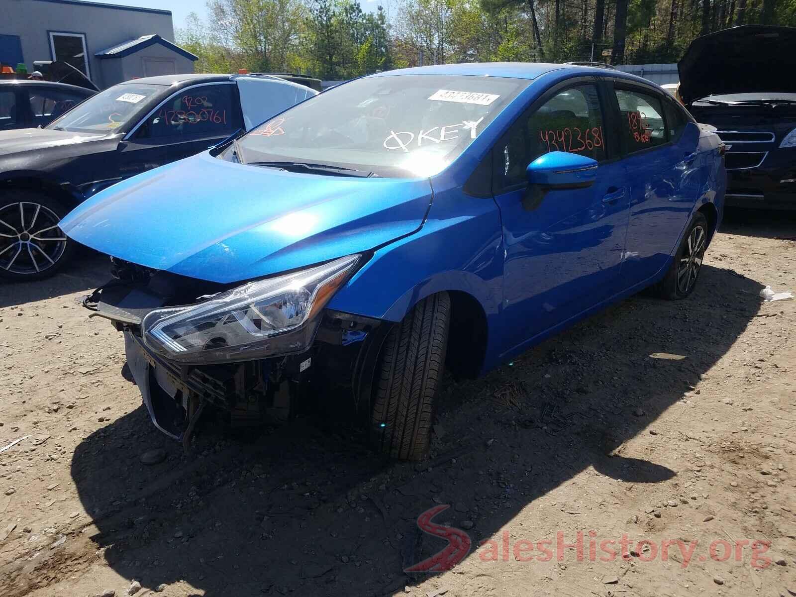 3N1CN8EV6ML871112 2021 NISSAN VERSA