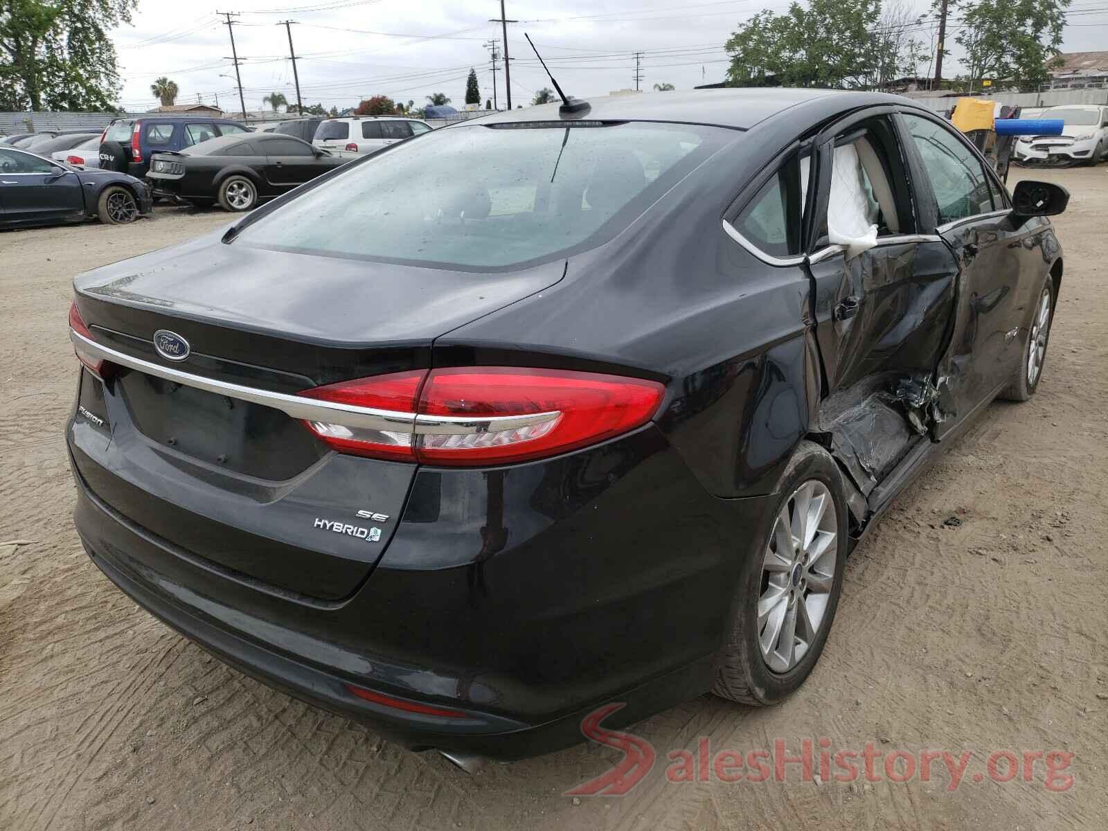 3FA6P0LU4HR295304 2017 FORD FUSION