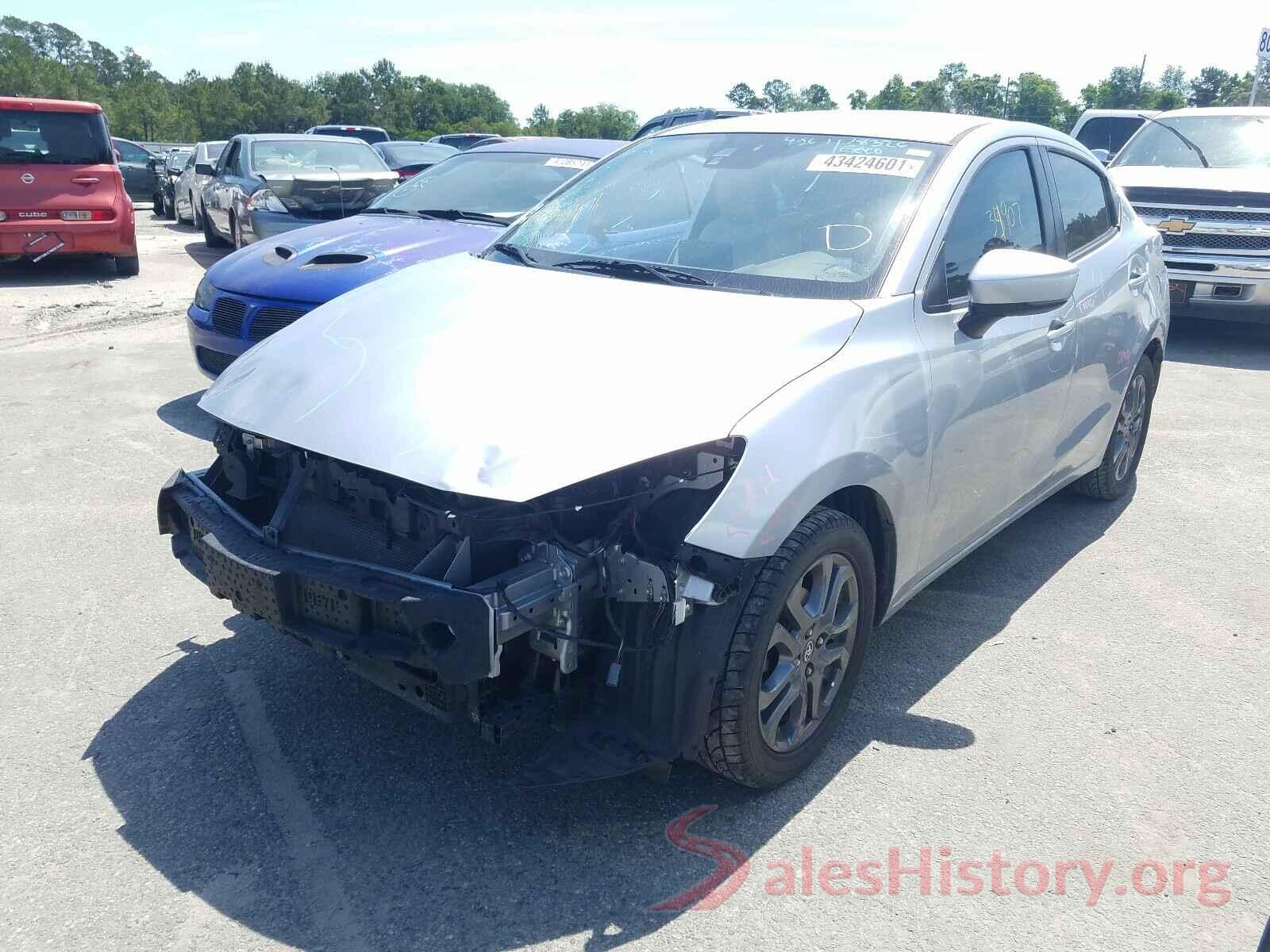 3MYDLBYVXKY512296 2019 TOYOTA YARIS