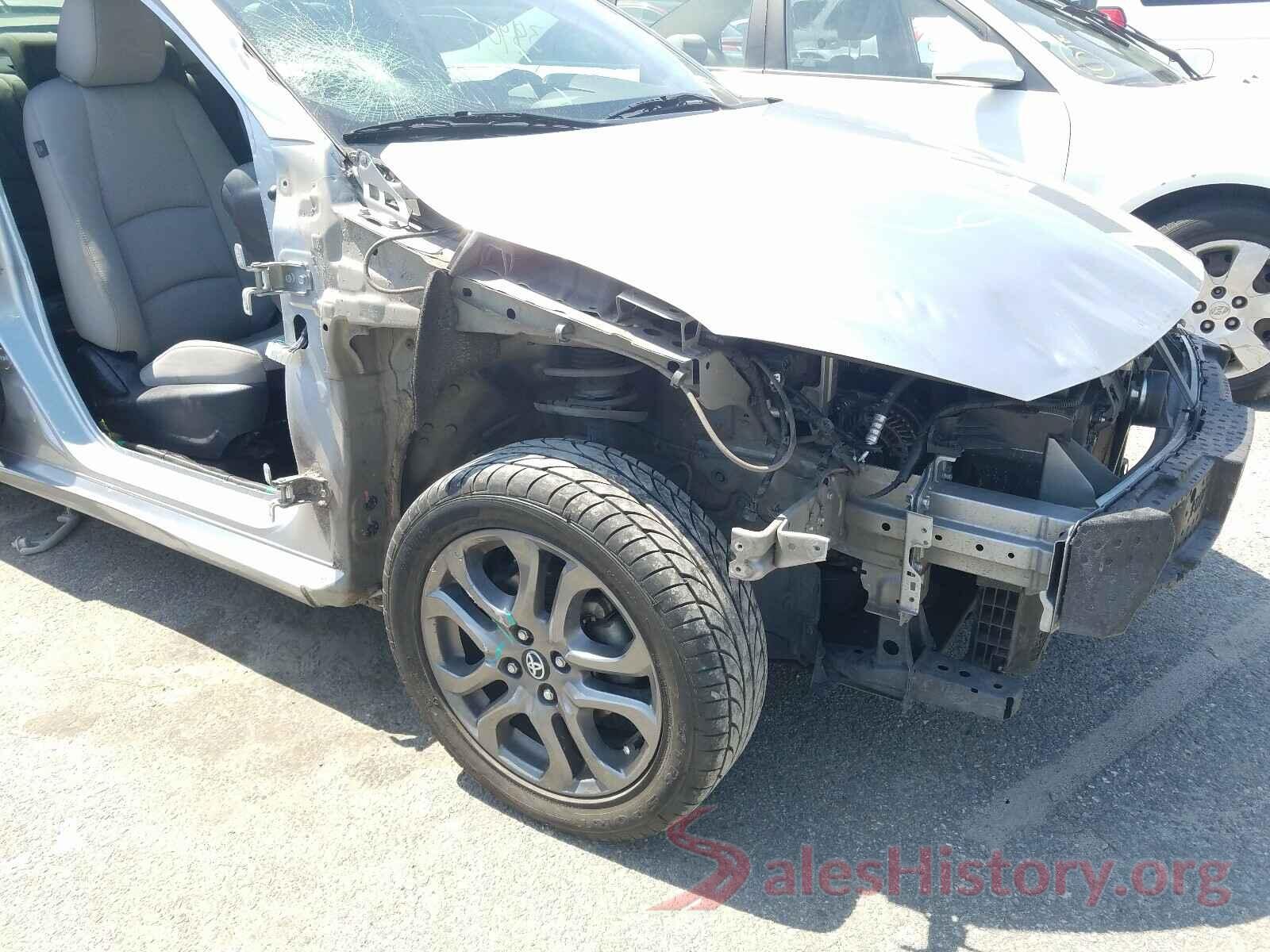 3MYDLBYVXKY512296 2019 TOYOTA YARIS