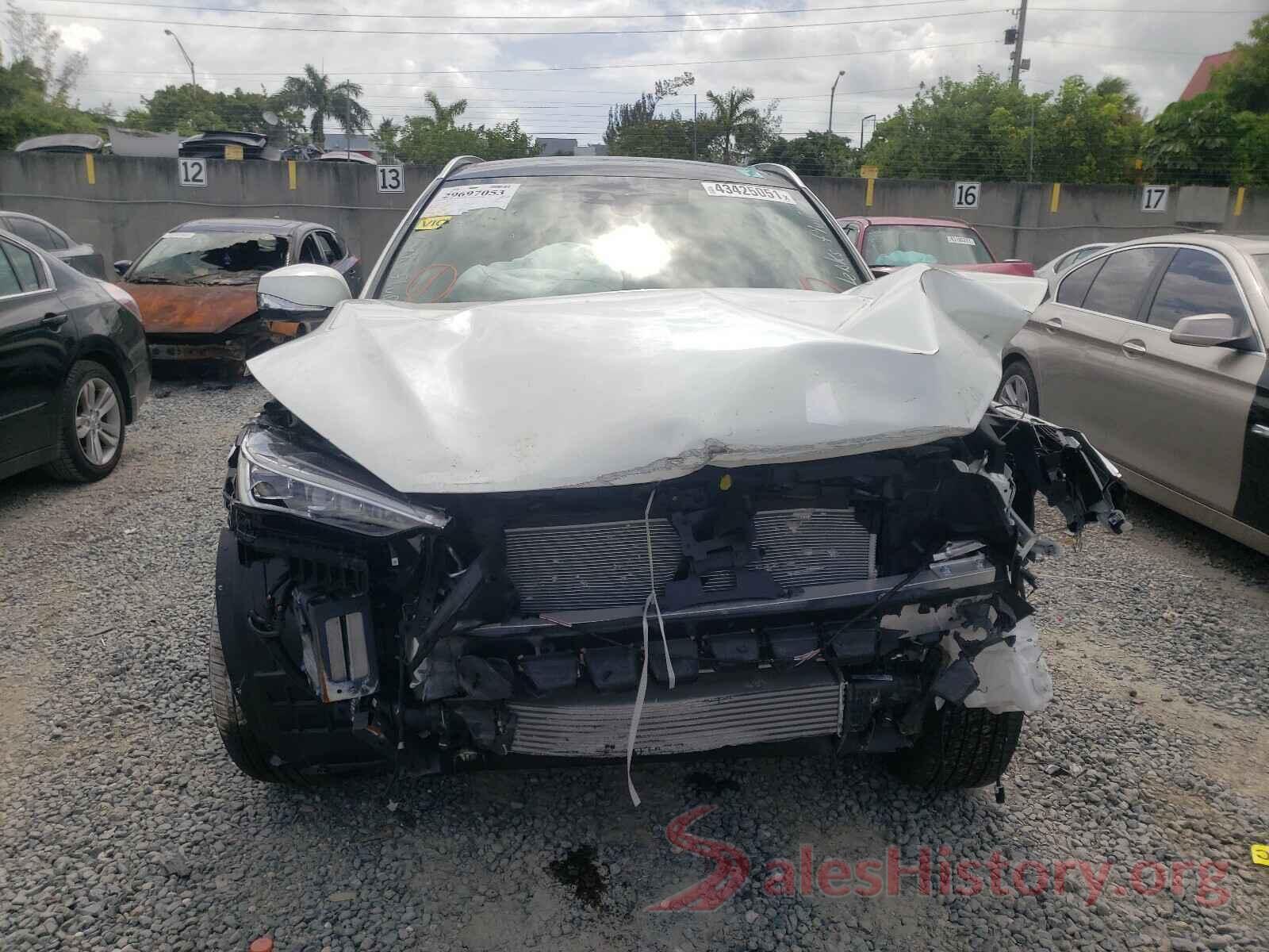 3PCAJ5DAXMF100843 2021 INFINITI QX50