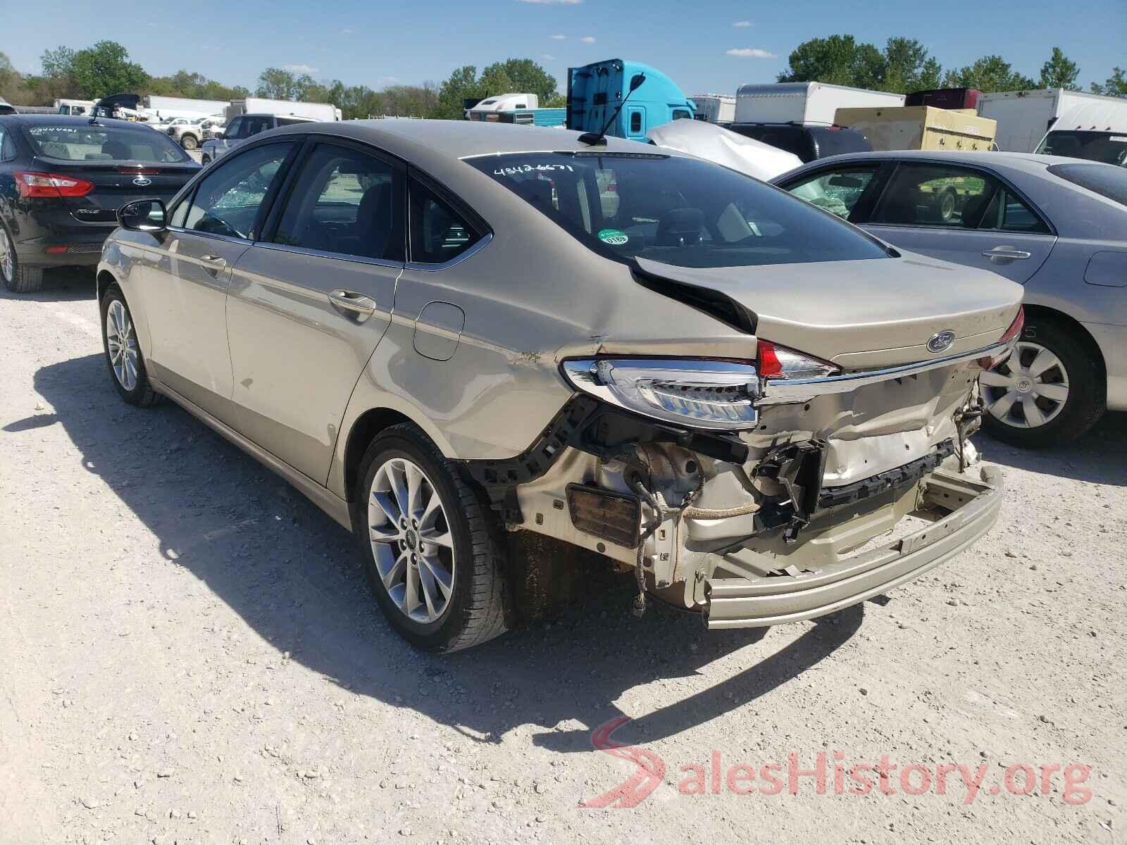 3FA6P0H70HR283735 2017 FORD FUSION