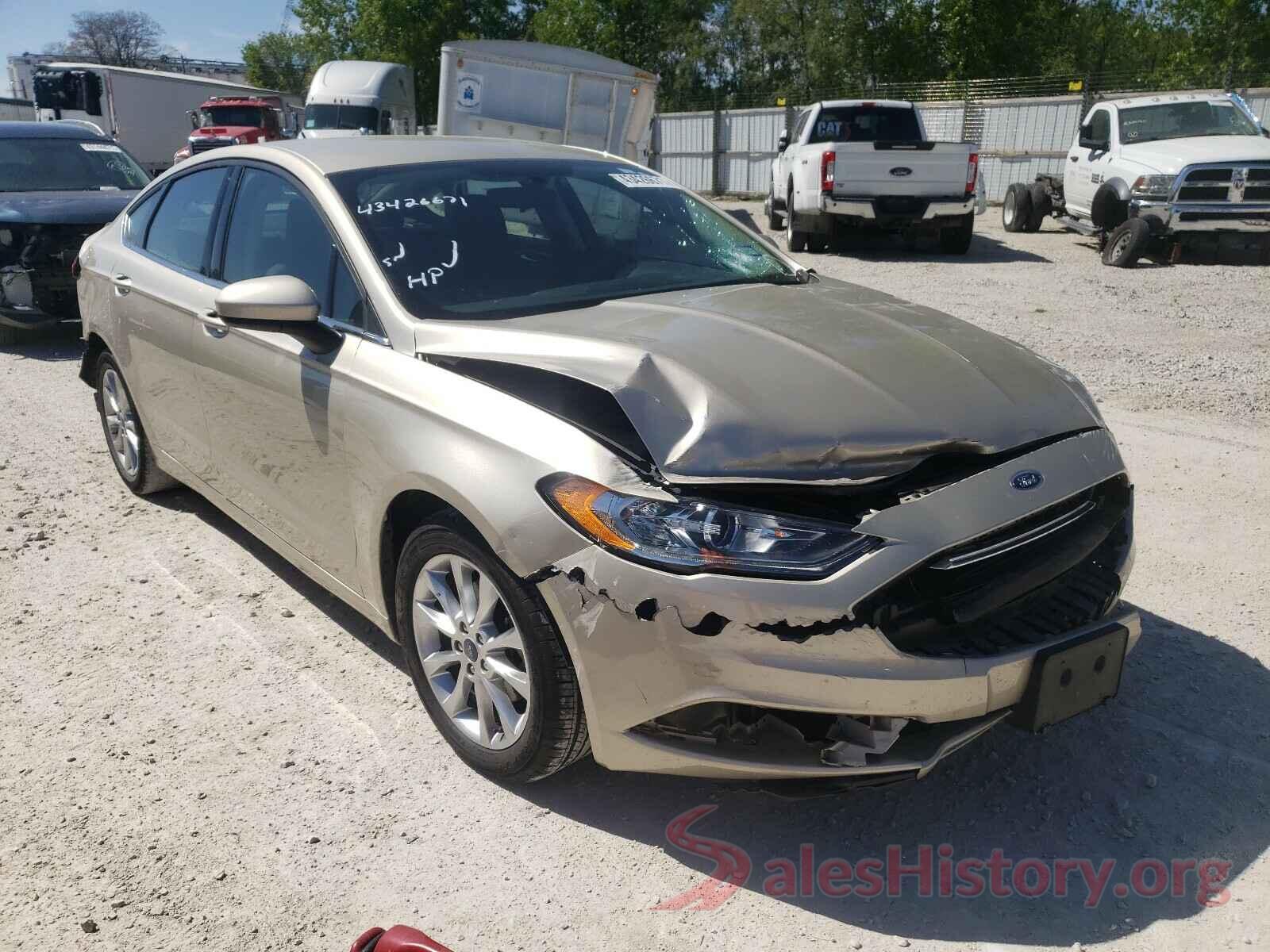 3FA6P0H70HR283735 2017 FORD FUSION