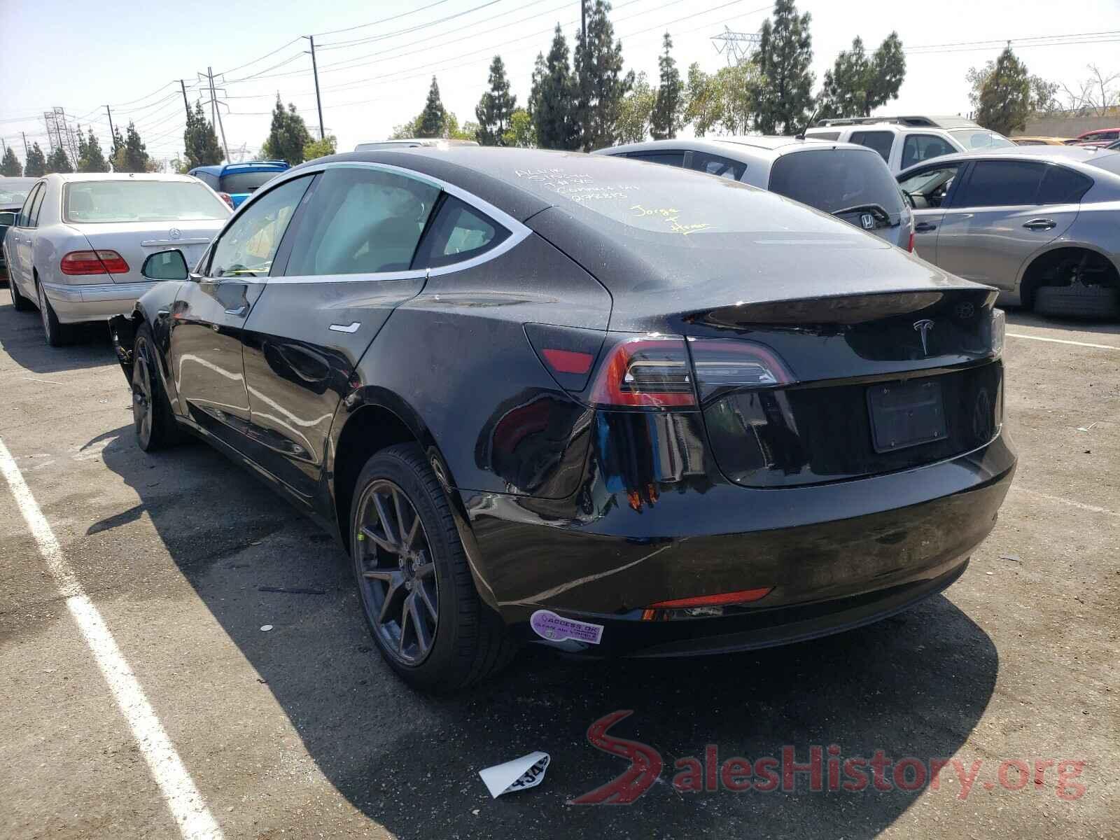 5YJ3E1EA1KF332197 2019 TESLA MODEL 3