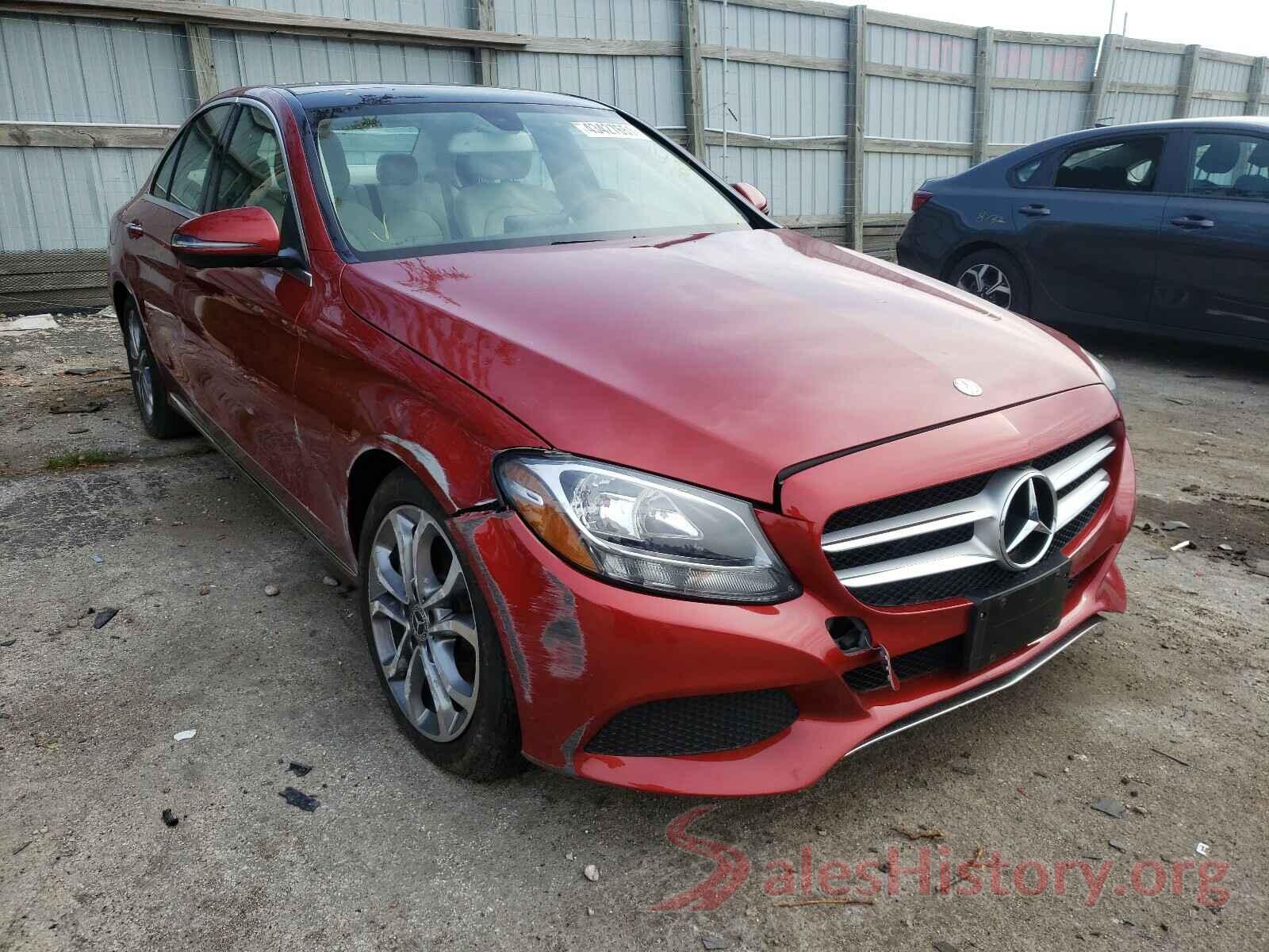 55SWF4KB2HU214160 2017 MERCEDES-BENZ C CLASS