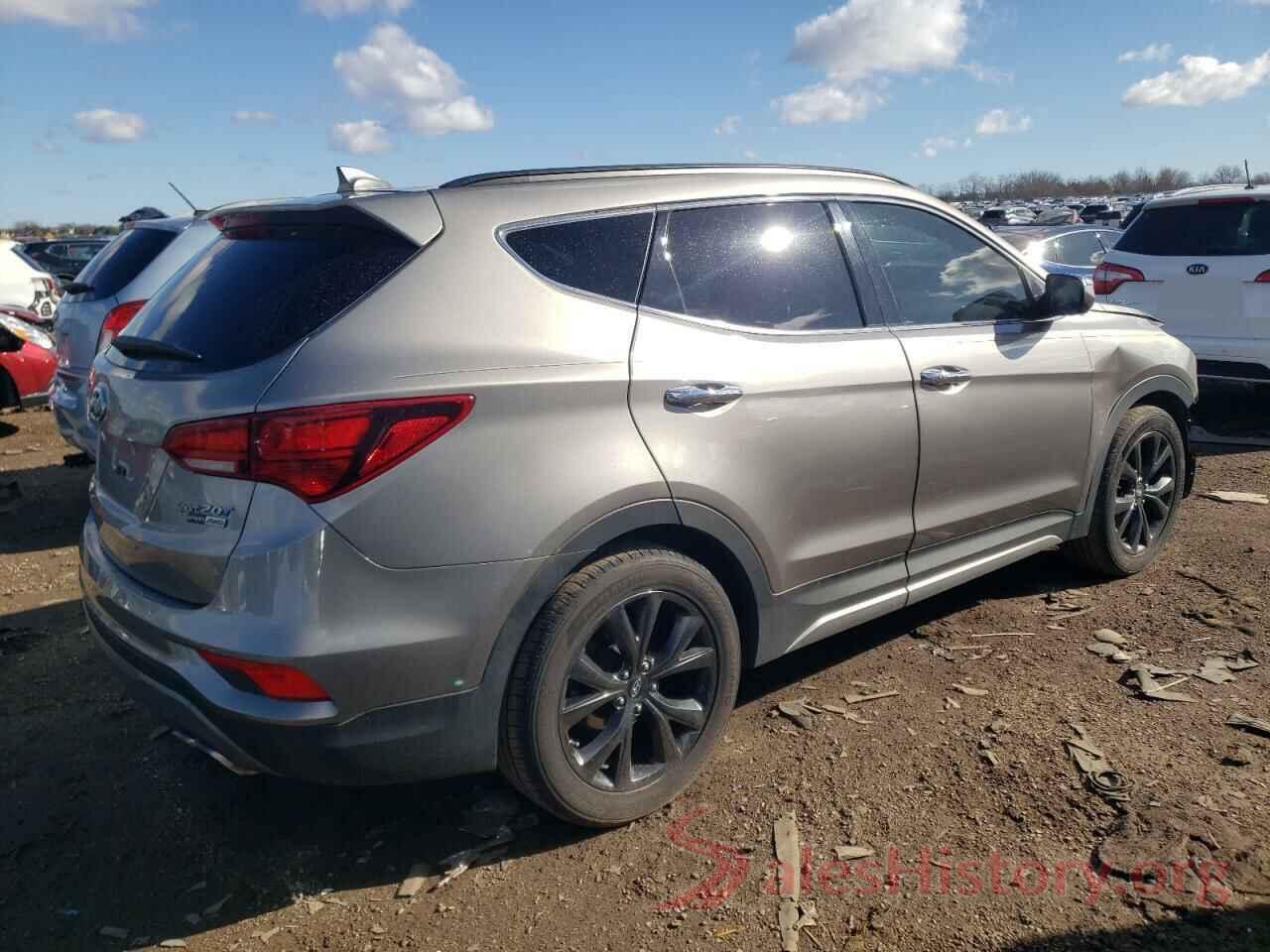 5XYZWDLA6HG395339 2017 HYUNDAI SANTA FE