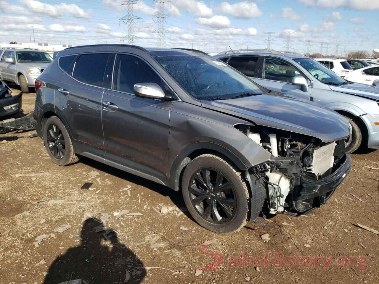 5XYZWDLA6HG395339 2017 HYUNDAI SANTA FE