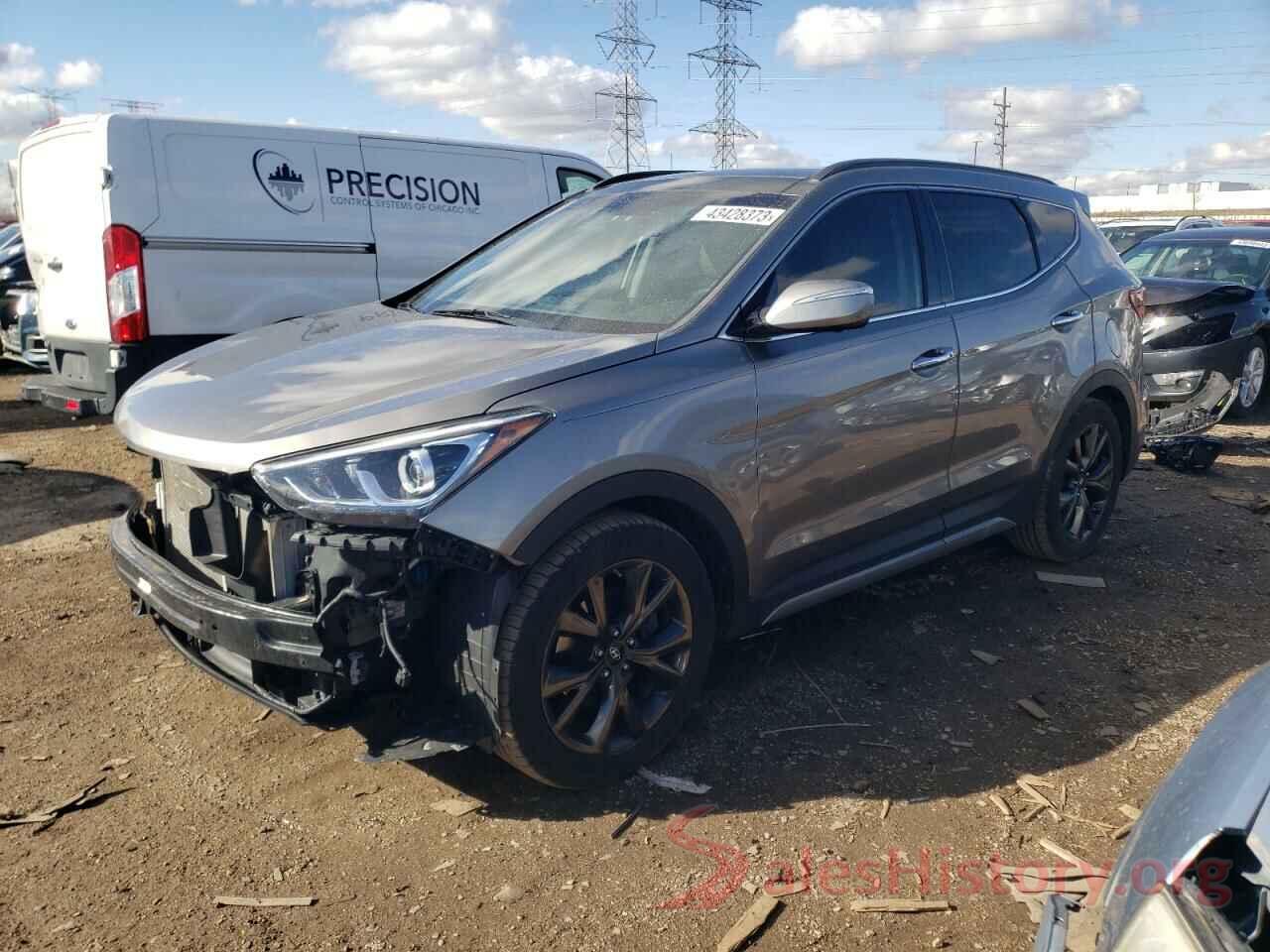 5XYZWDLA6HG395339 2017 HYUNDAI SANTA FE