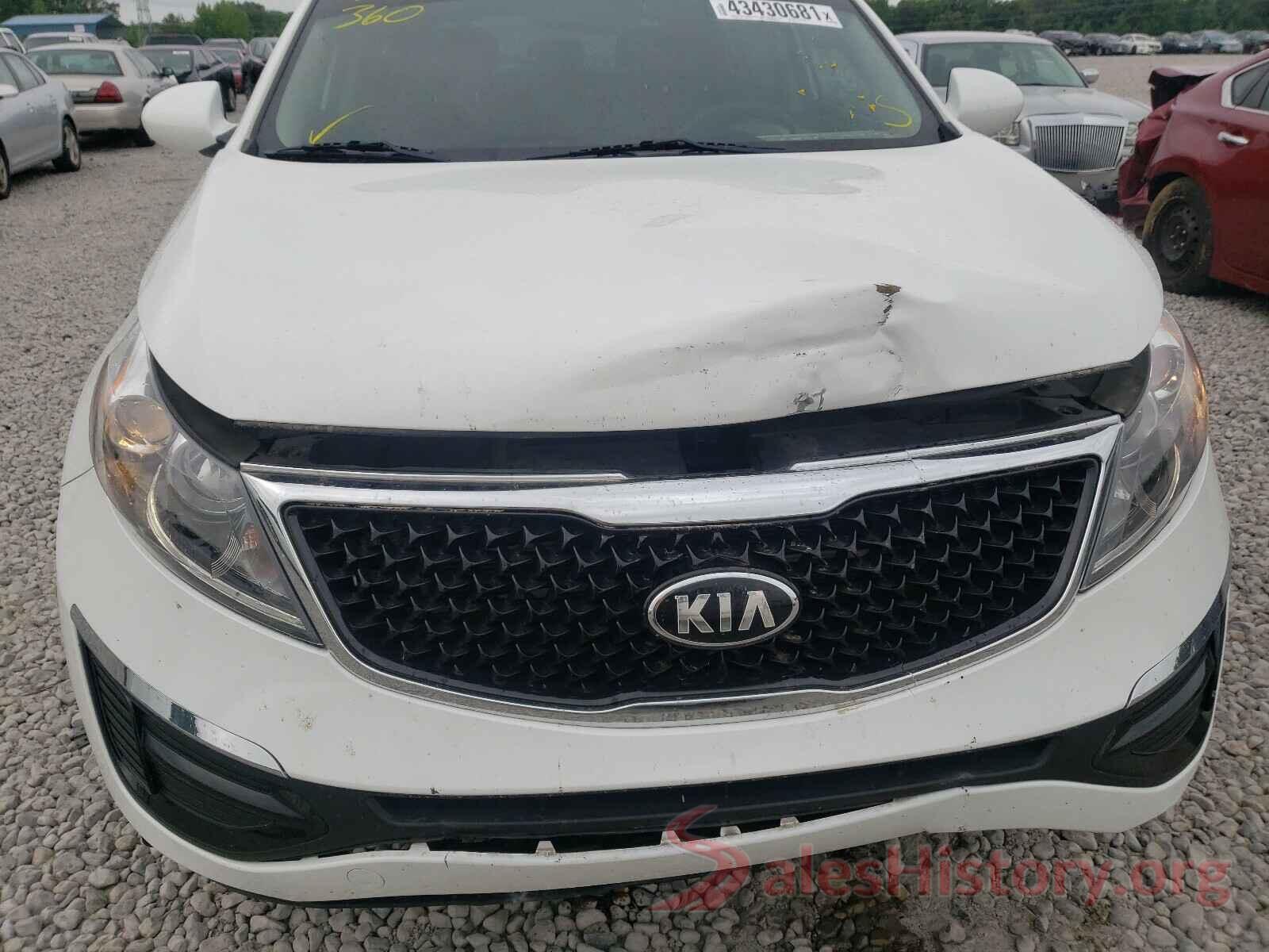 KNDPB3AC5G7857239 2016 KIA SPORTAGE