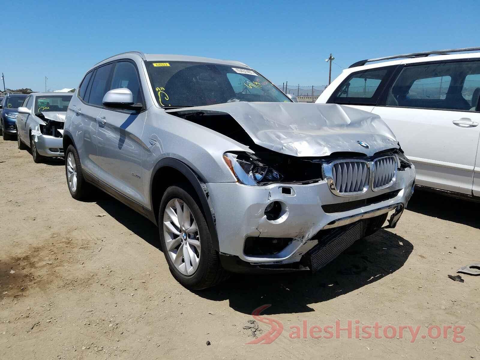 5UXWZ7C35H0X43391 2017 BMW X3