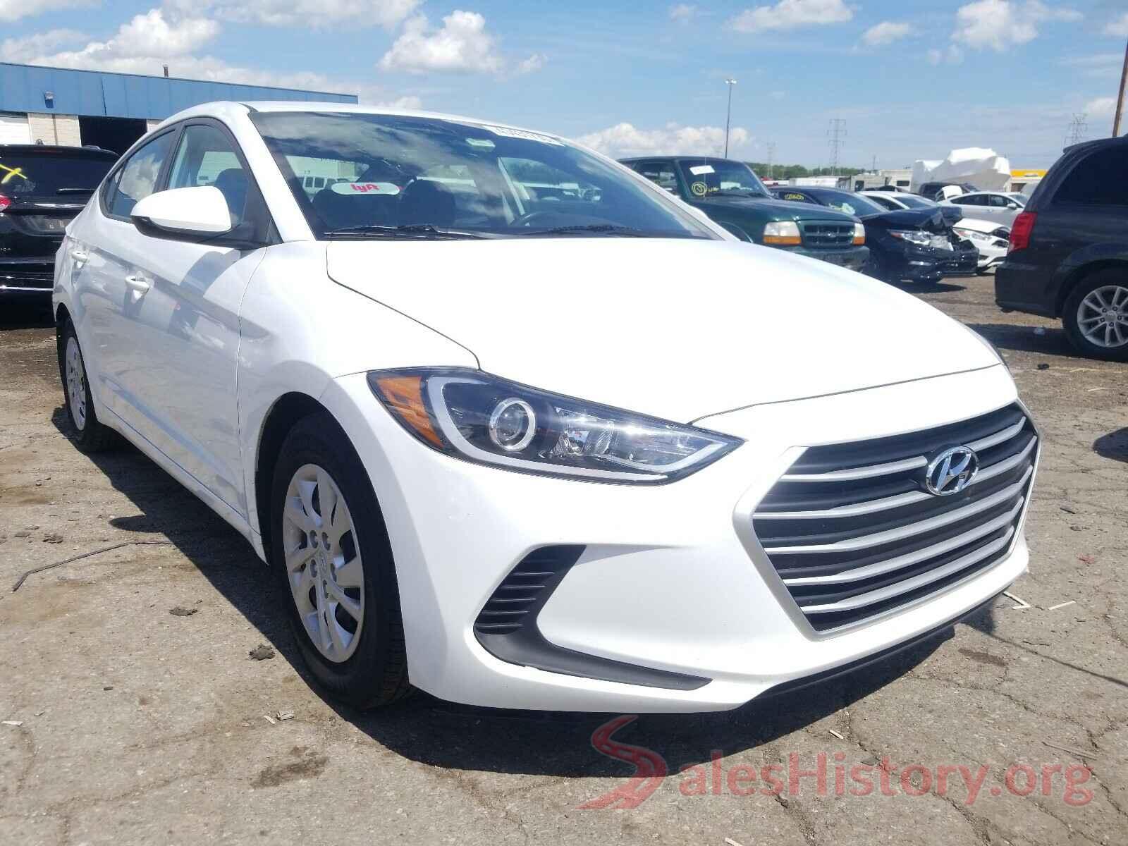 5NPD74LFXJH349420 2018 HYUNDAI ELANTRA