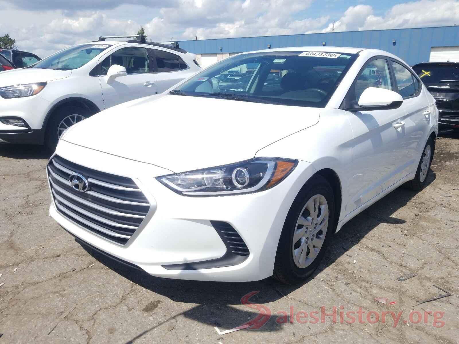 5NPD74LFXJH349420 2018 HYUNDAI ELANTRA