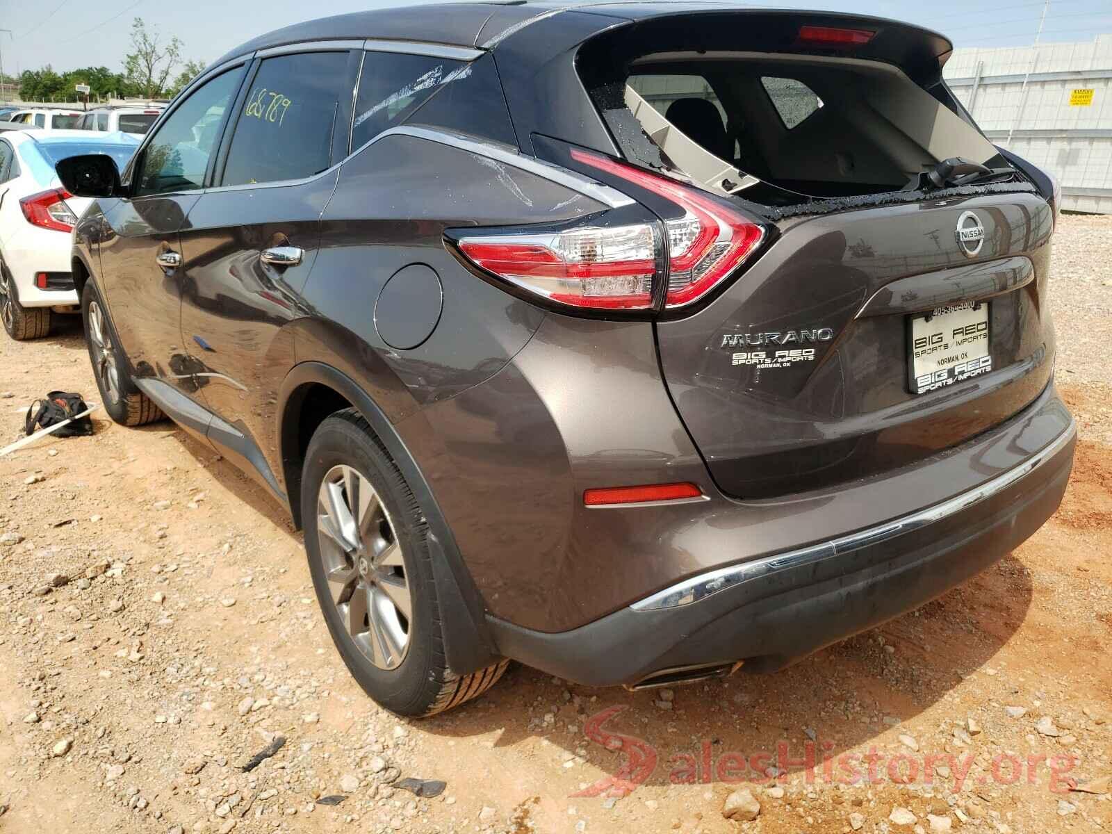 5N1AZ2MG4GN100625 2016 NISSAN MURANO