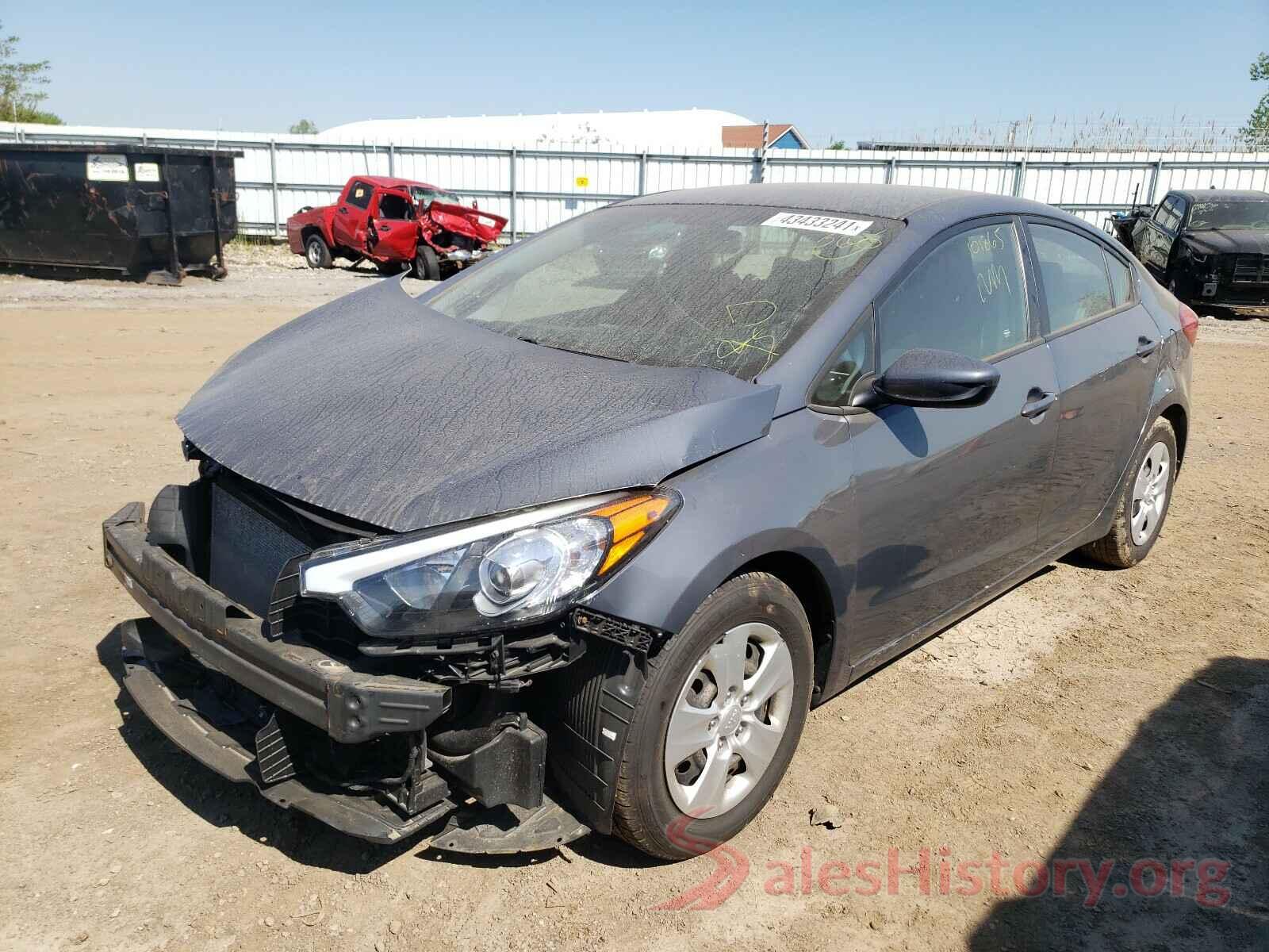 KNAFK4A69G5611329 2016 KIA FORTE