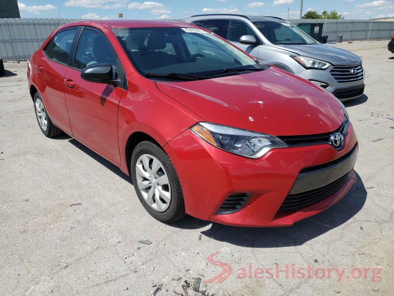 5YFBURHE3GP485462 2016 TOYOTA COROLLA