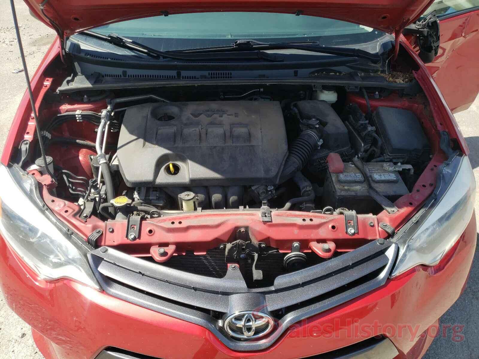 5YFBURHE3GP485462 2016 TOYOTA COROLLA