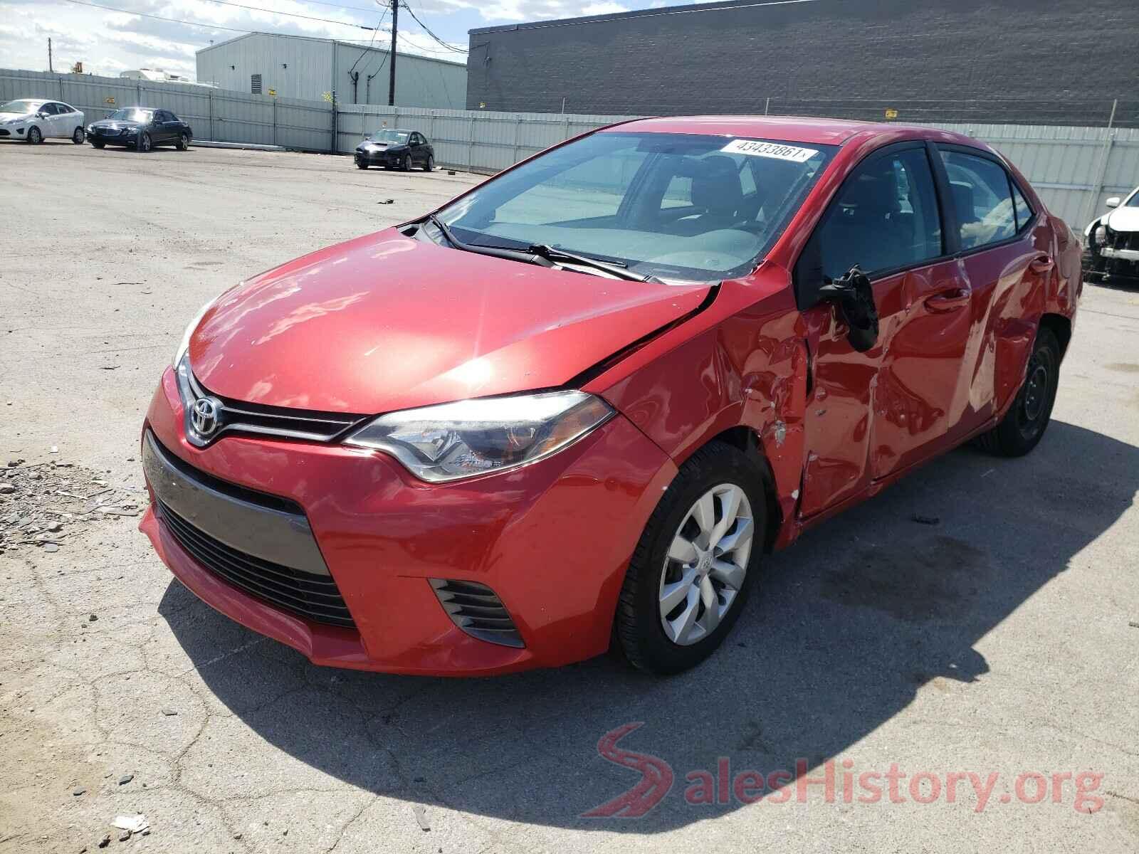 5YFBURHE3GP485462 2016 TOYOTA COROLLA