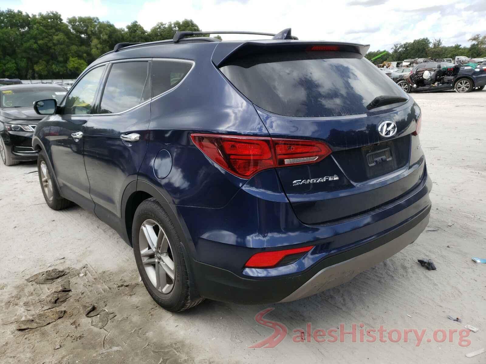 5XYZU3LB2JG511179 2018 HYUNDAI SANTA FE