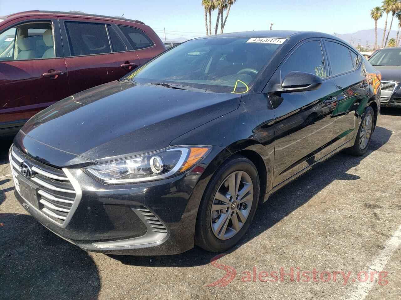 5NPD84LF7JH245092 2018 HYUNDAI ELANTRA