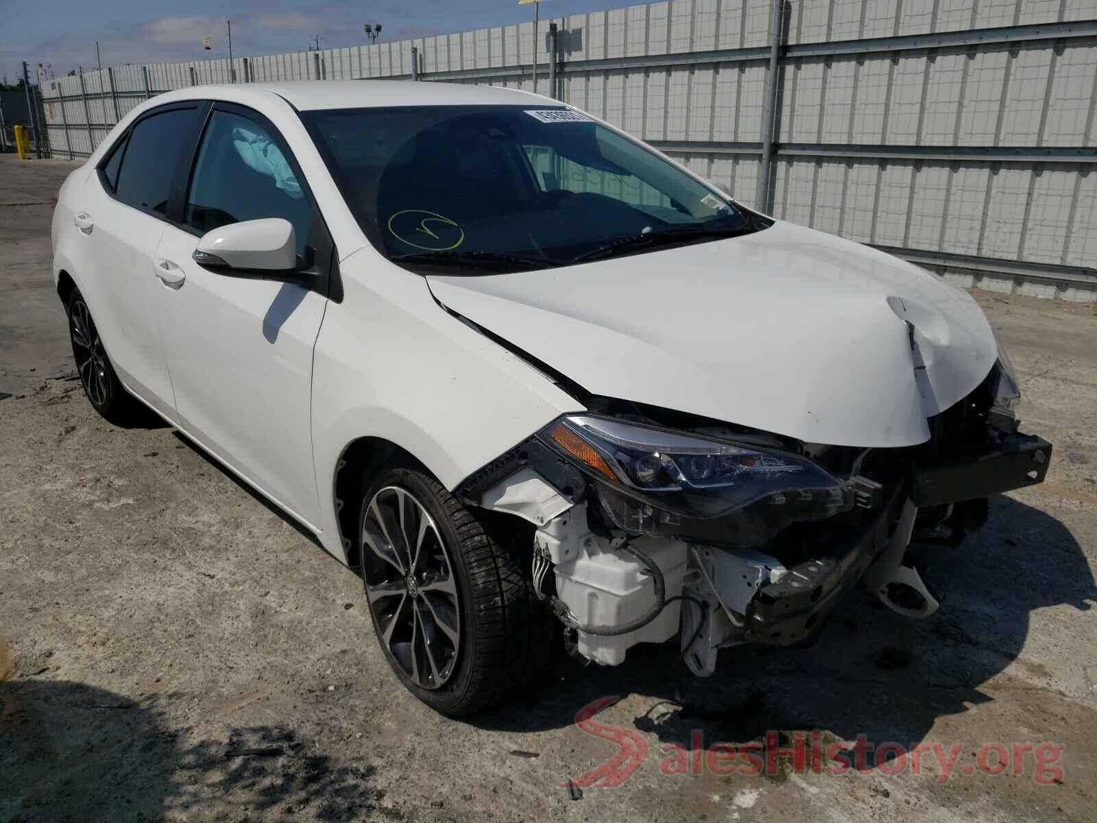 2T1BURHE0KC165539 2019 TOYOTA COROLLA