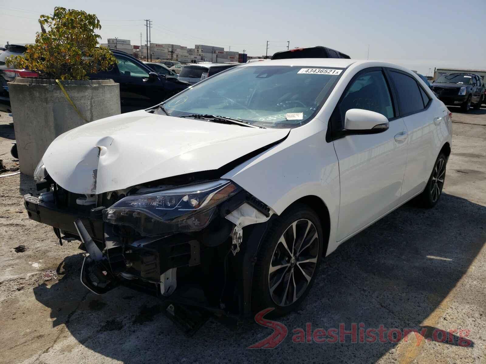 2T1BURHE0KC165539 2019 TOYOTA COROLLA