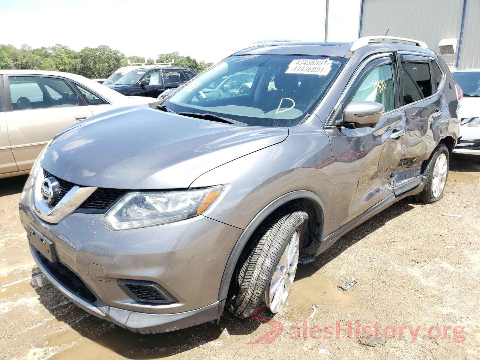 5N1AT2MV4GC815612 2016 NISSAN ROGUE