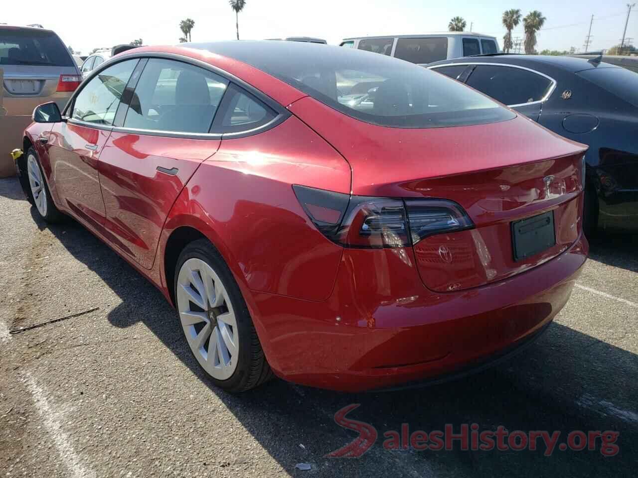 5YJ3E1EB4MF855628 2021 TESLA MODEL 3