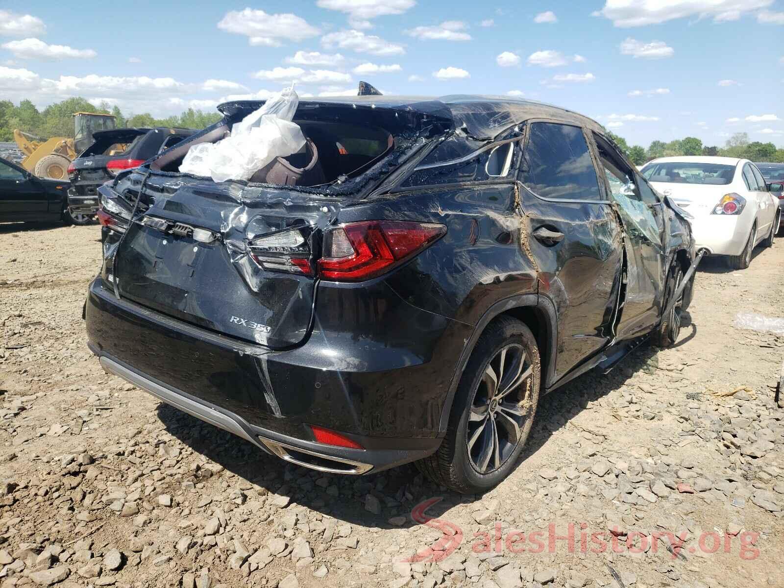 2T2HZMDA7LC222737 2020 LEXUS RX350