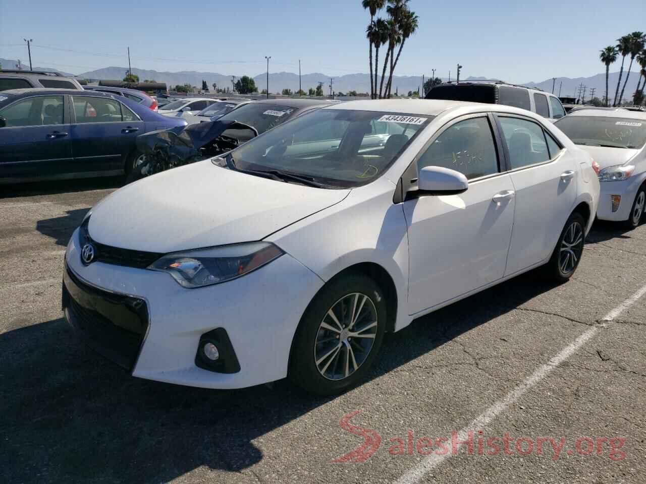 5YFBURHE6GP538090 2016 TOYOTA COROLLA