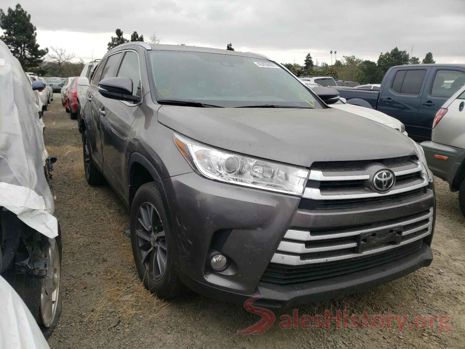 5TDJZRFH0KS617197 2019 TOYOTA HIGHLANDER