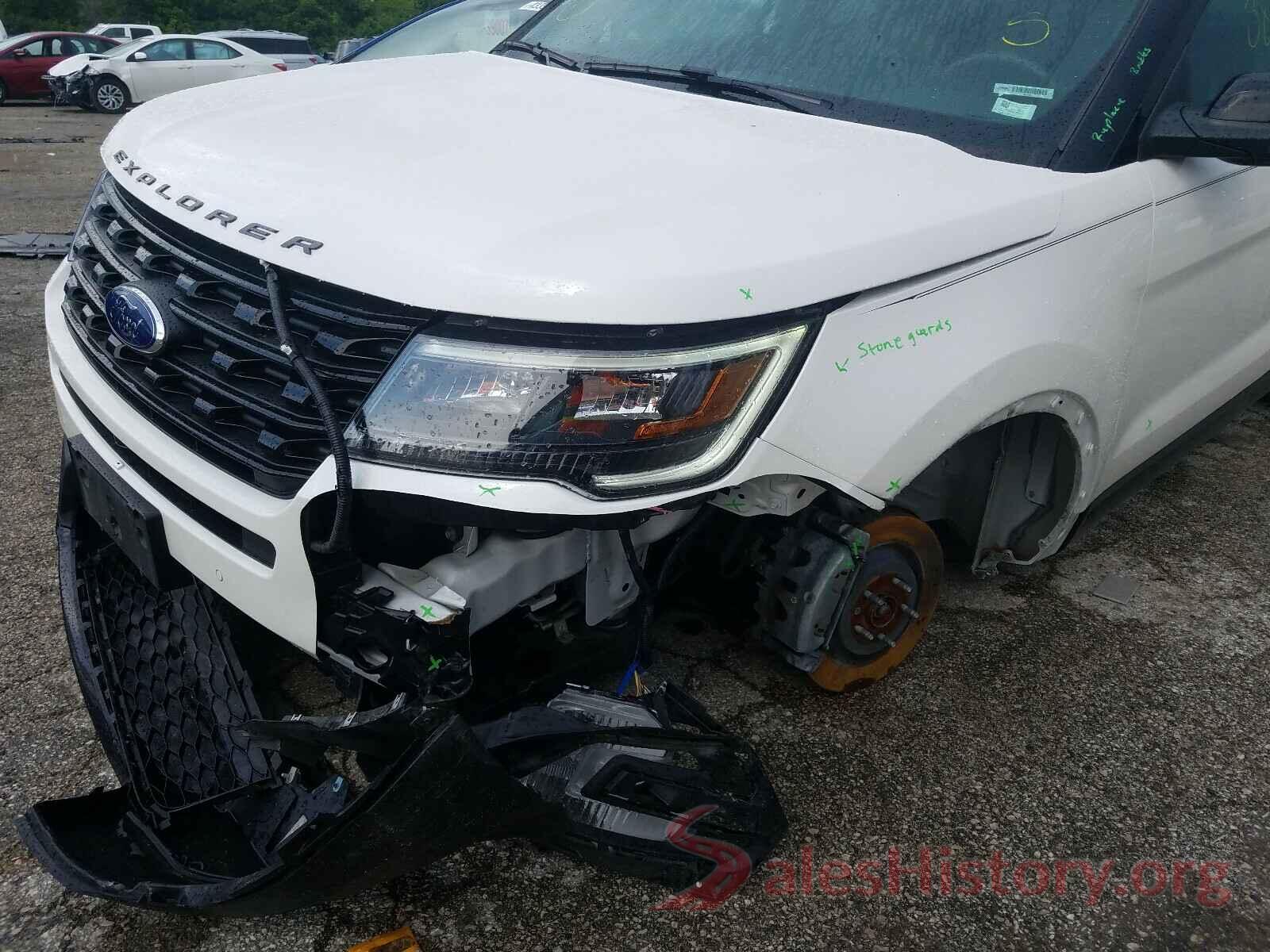 1FM5K8GT5HGD40676 2017 FORD EXPLORER