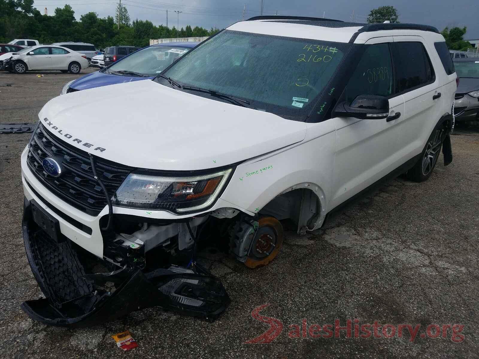 1FM5K8GT5HGD40676 2017 FORD EXPLORER