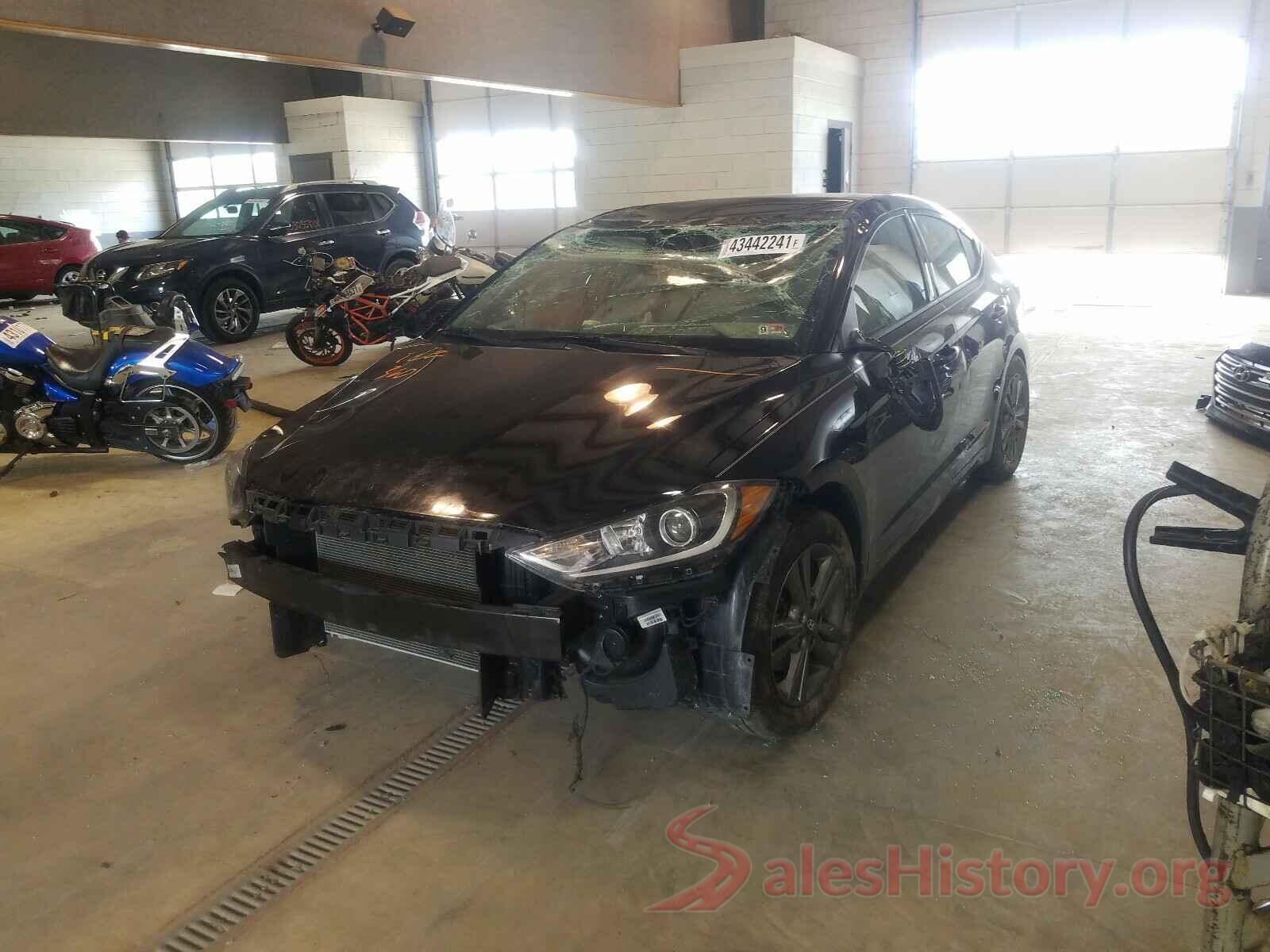 5NPD84LF5JH341142 2018 HYUNDAI ELANTRA