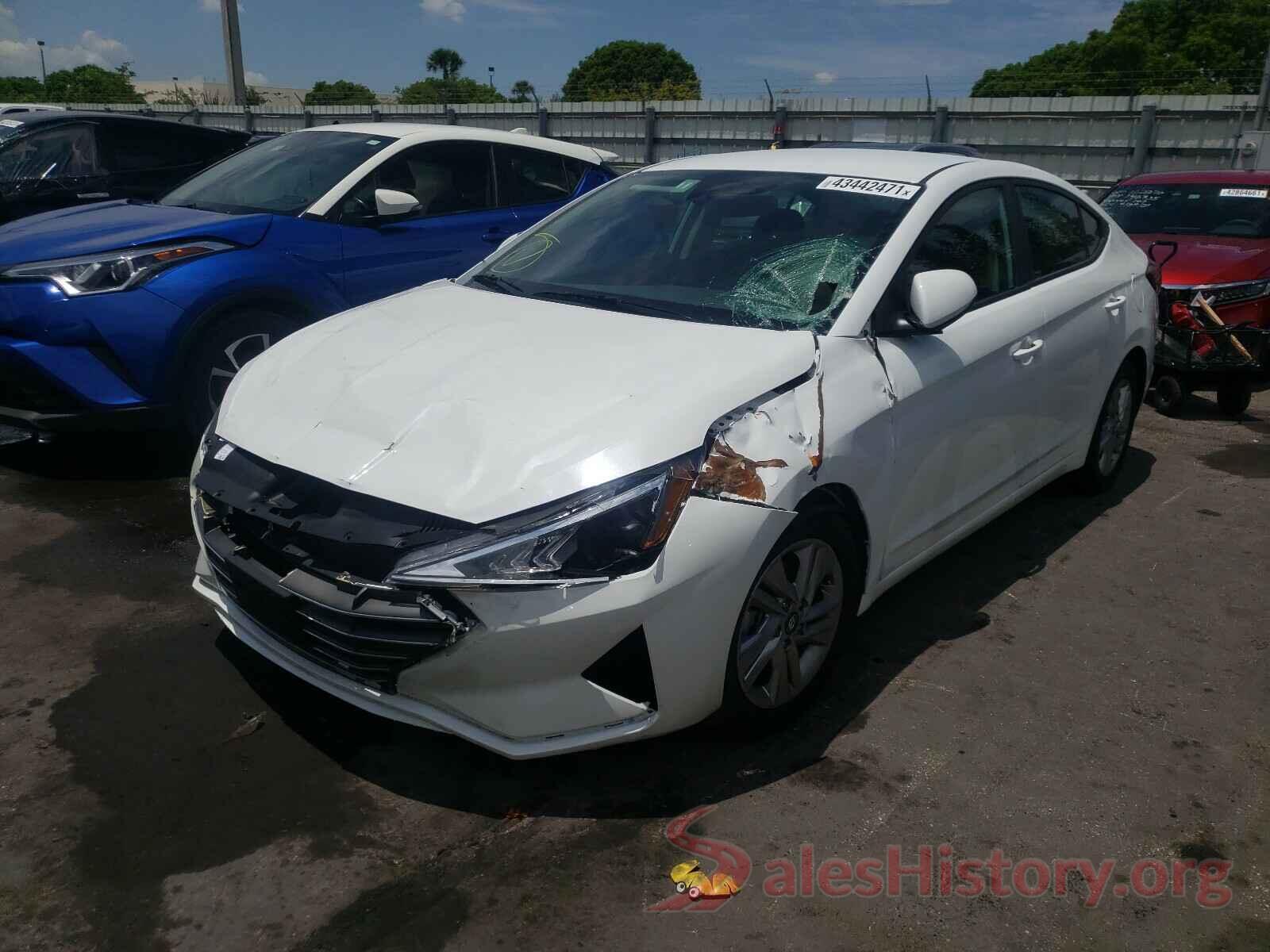 5NPD84LF0LH624521 2020 HYUNDAI ELANTRA