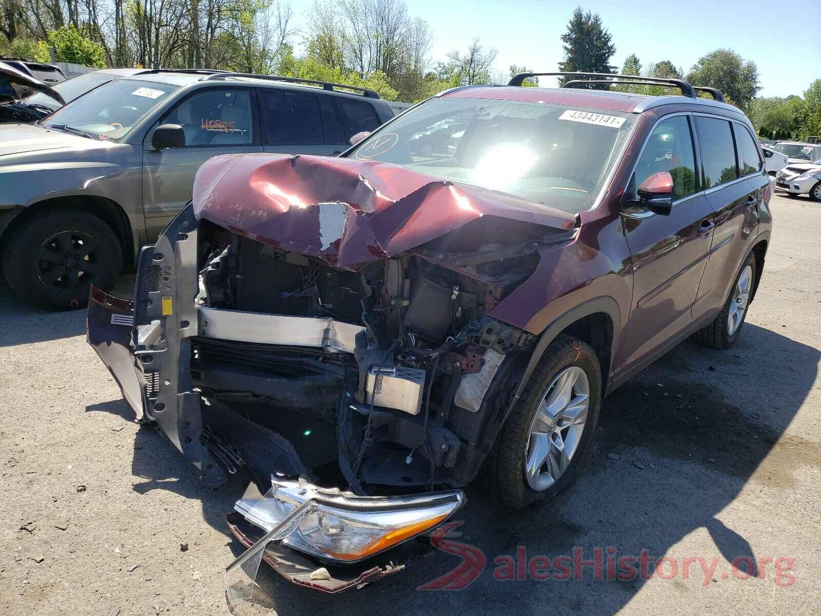 5TDDKRFH8GS230759 2016 TOYOTA HIGHLANDER