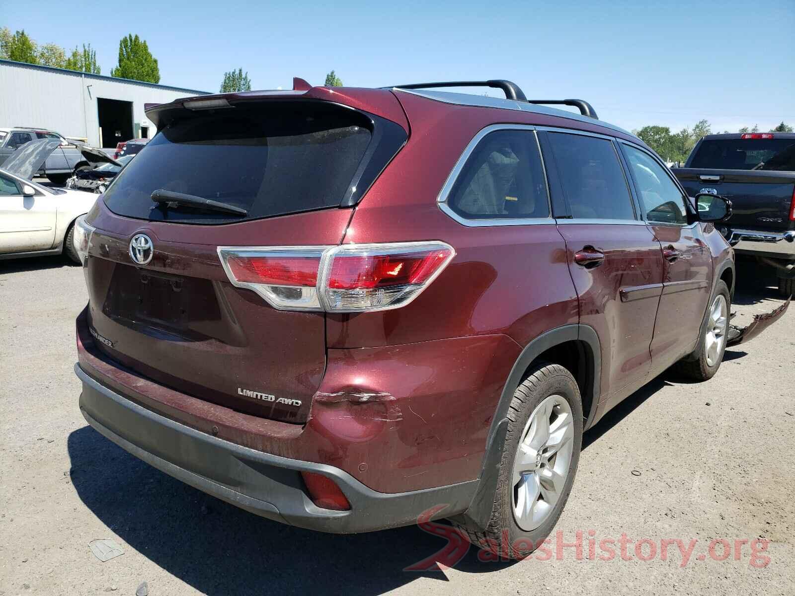 5TDDKRFH8GS230759 2016 TOYOTA HIGHLANDER