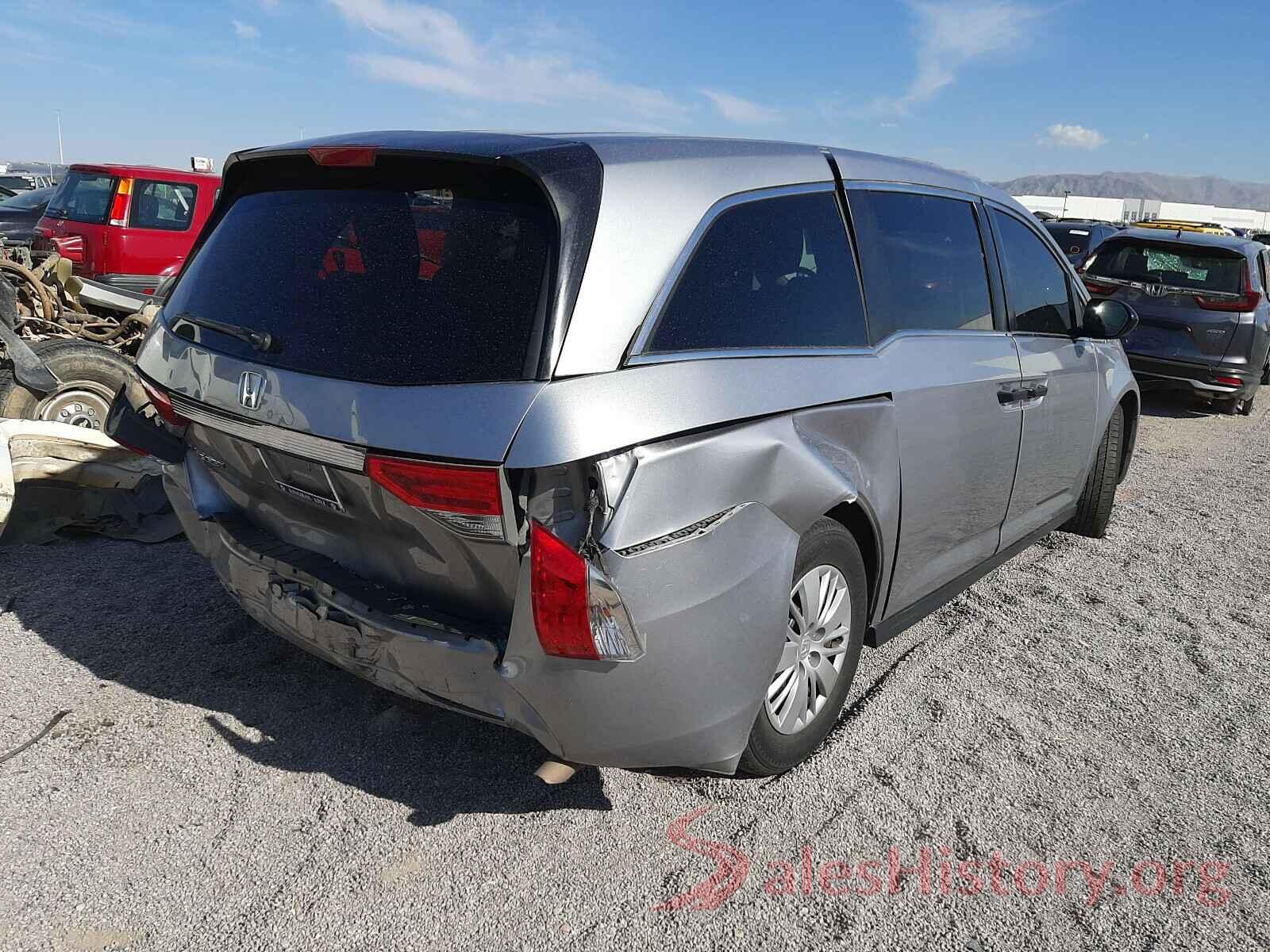 5FNRL5H27HB017456 2017 HONDA ODYSSEY