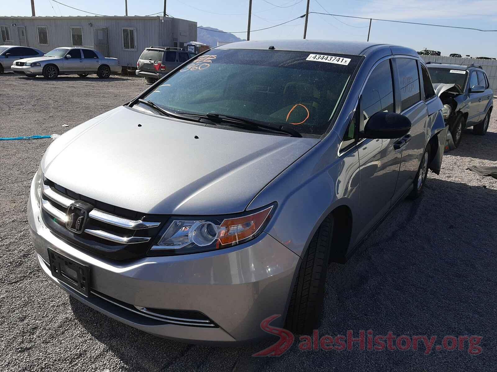 5FNRL5H27HB017456 2017 HONDA ODYSSEY