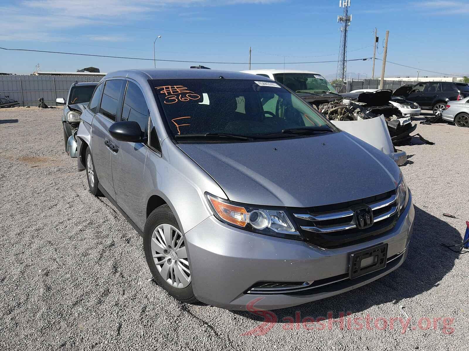 5FNRL5H27HB017456 2017 HONDA ODYSSEY