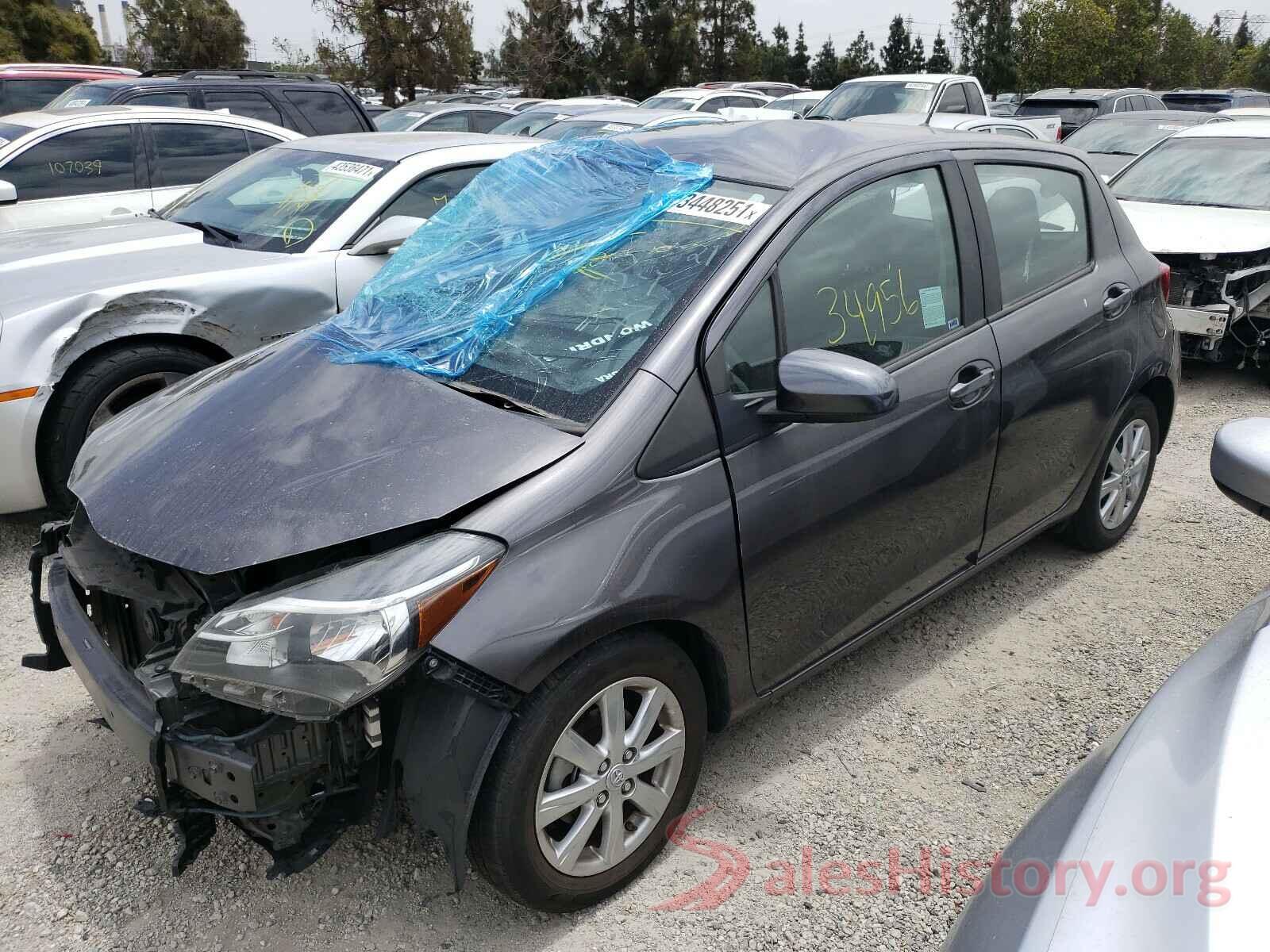 VNKKTUD30GA064921 2016 TOYOTA YARIS