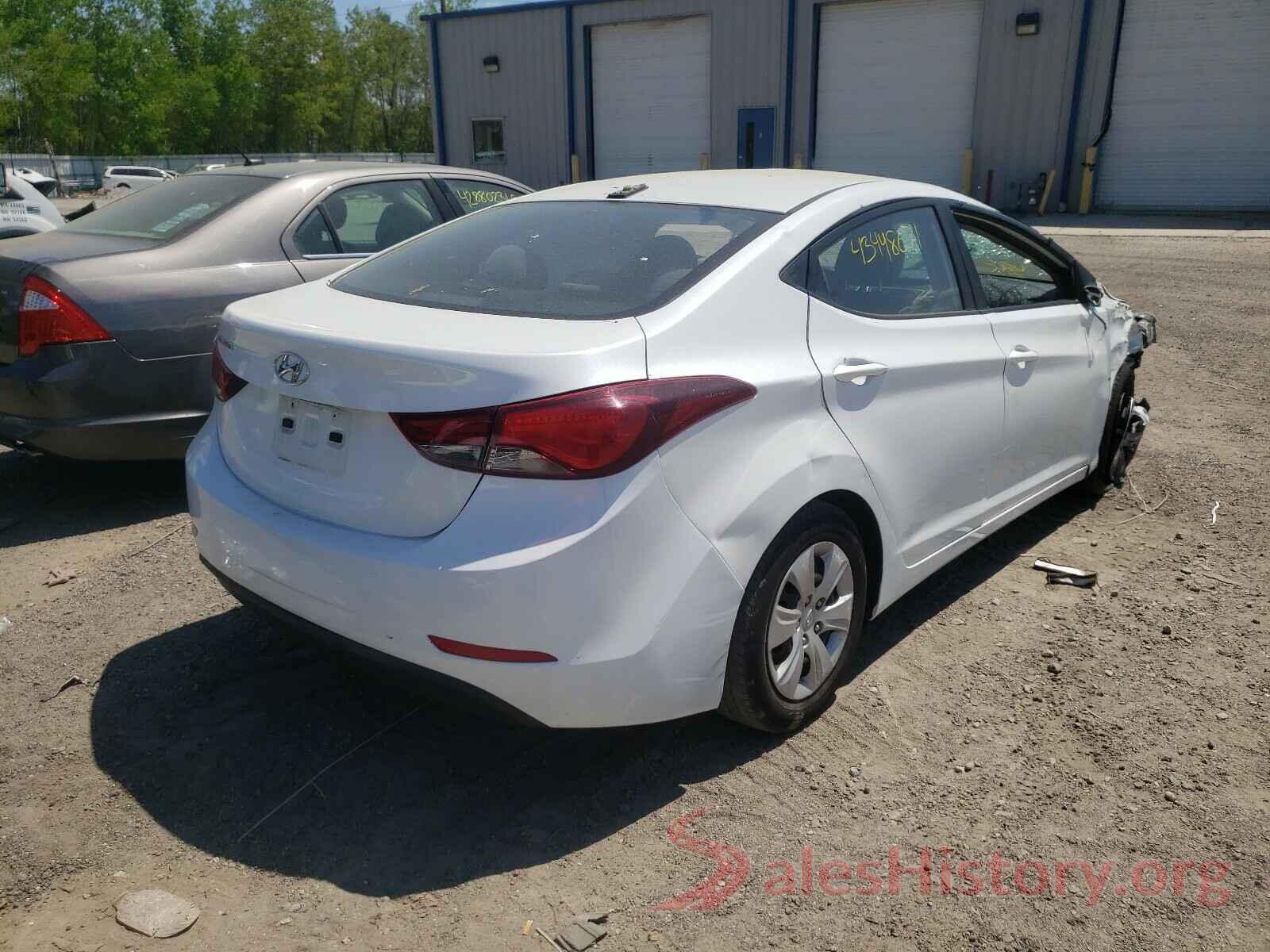 5NPDH4AE0GH688428 2016 HYUNDAI ELANTRA