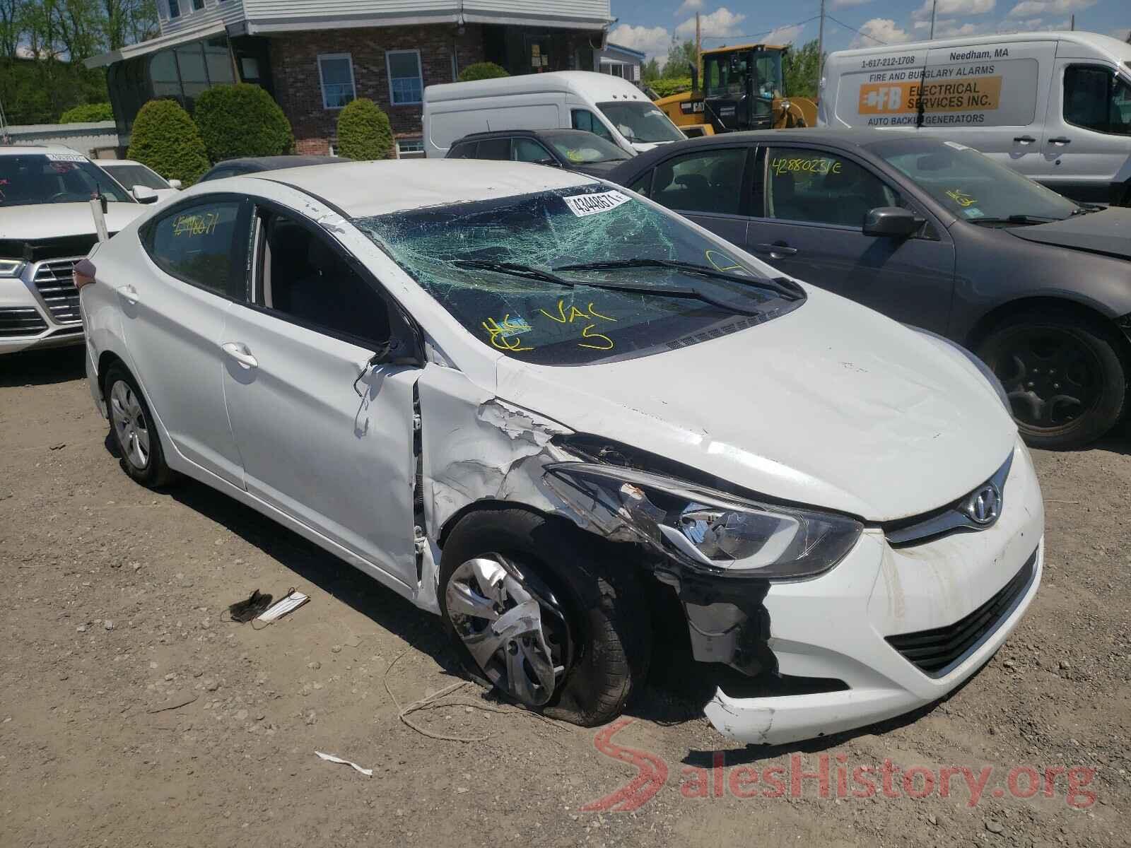 5NPDH4AE0GH688428 2016 HYUNDAI ELANTRA