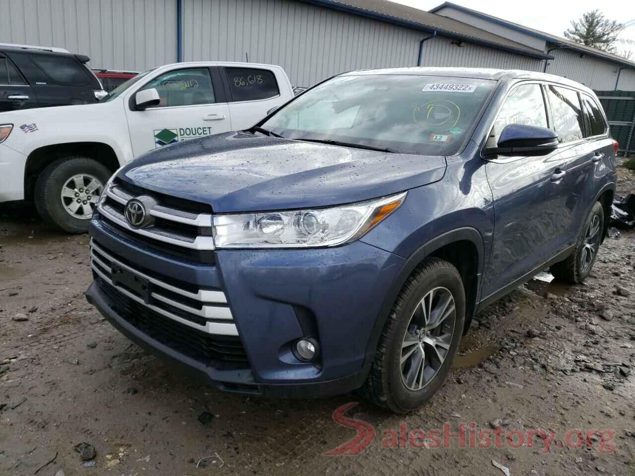 5TDBZRFHXKS710037 2019 TOYOTA HIGHLANDER