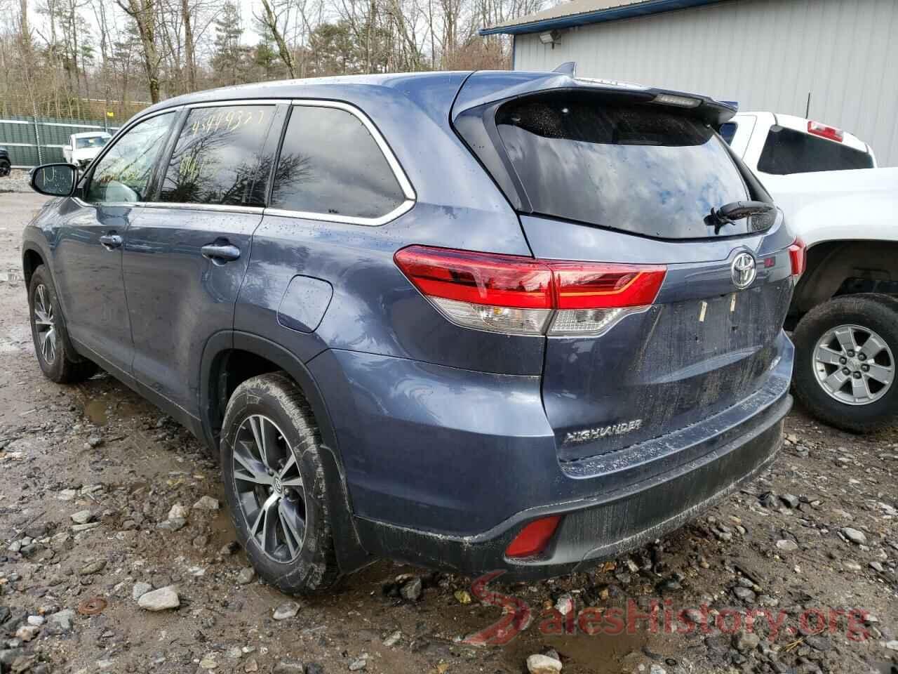 5TDBZRFHXKS710037 2019 TOYOTA HIGHLANDER