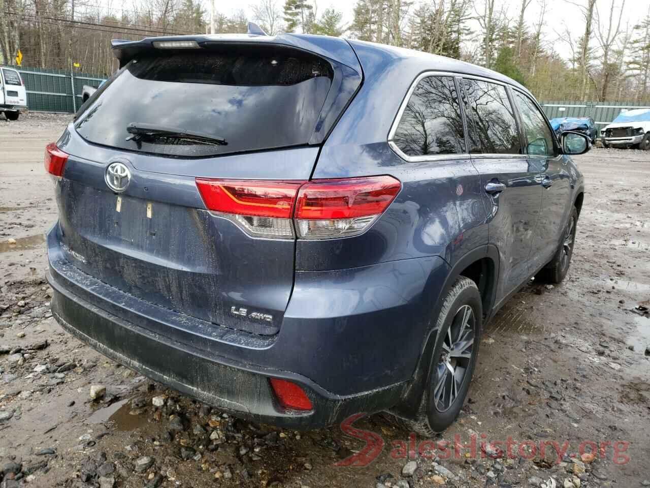 5TDBZRFHXKS710037 2019 TOYOTA HIGHLANDER