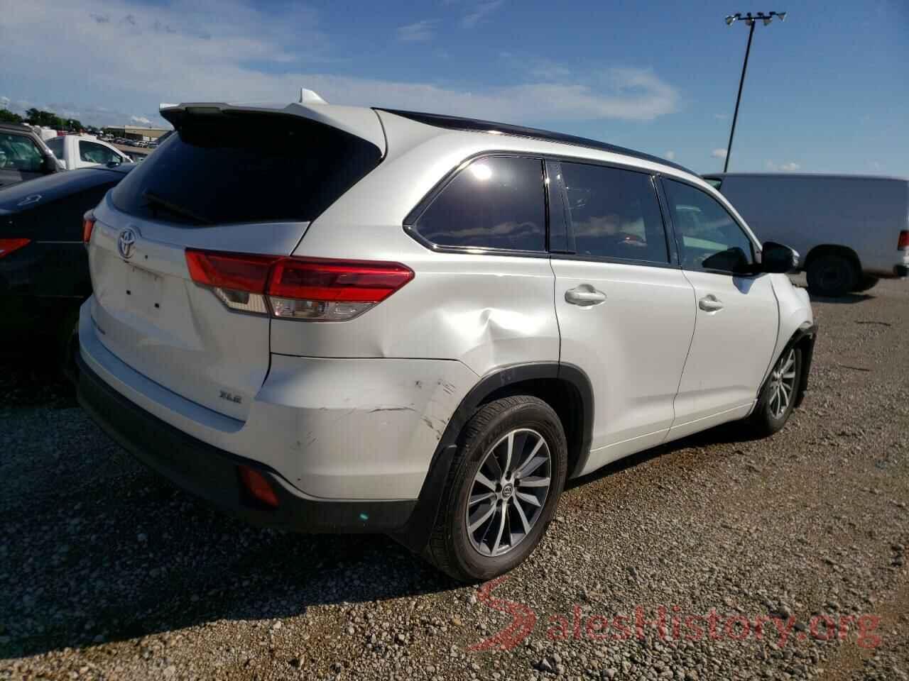 5TDKZRFH8HS526384 2017 TOYOTA HIGHLANDER