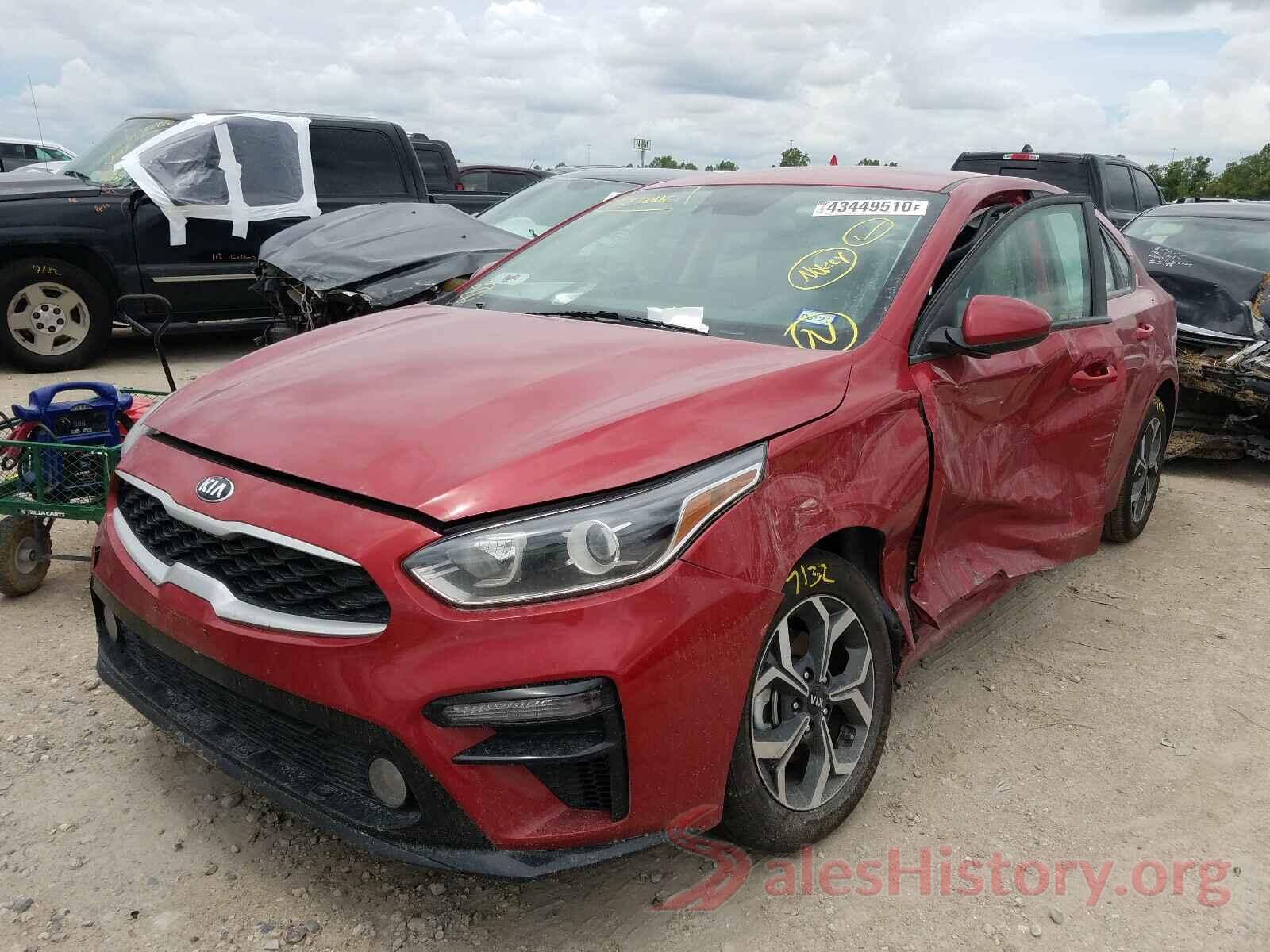 3KPF24AD8KE125870 2019 KIA FORTE