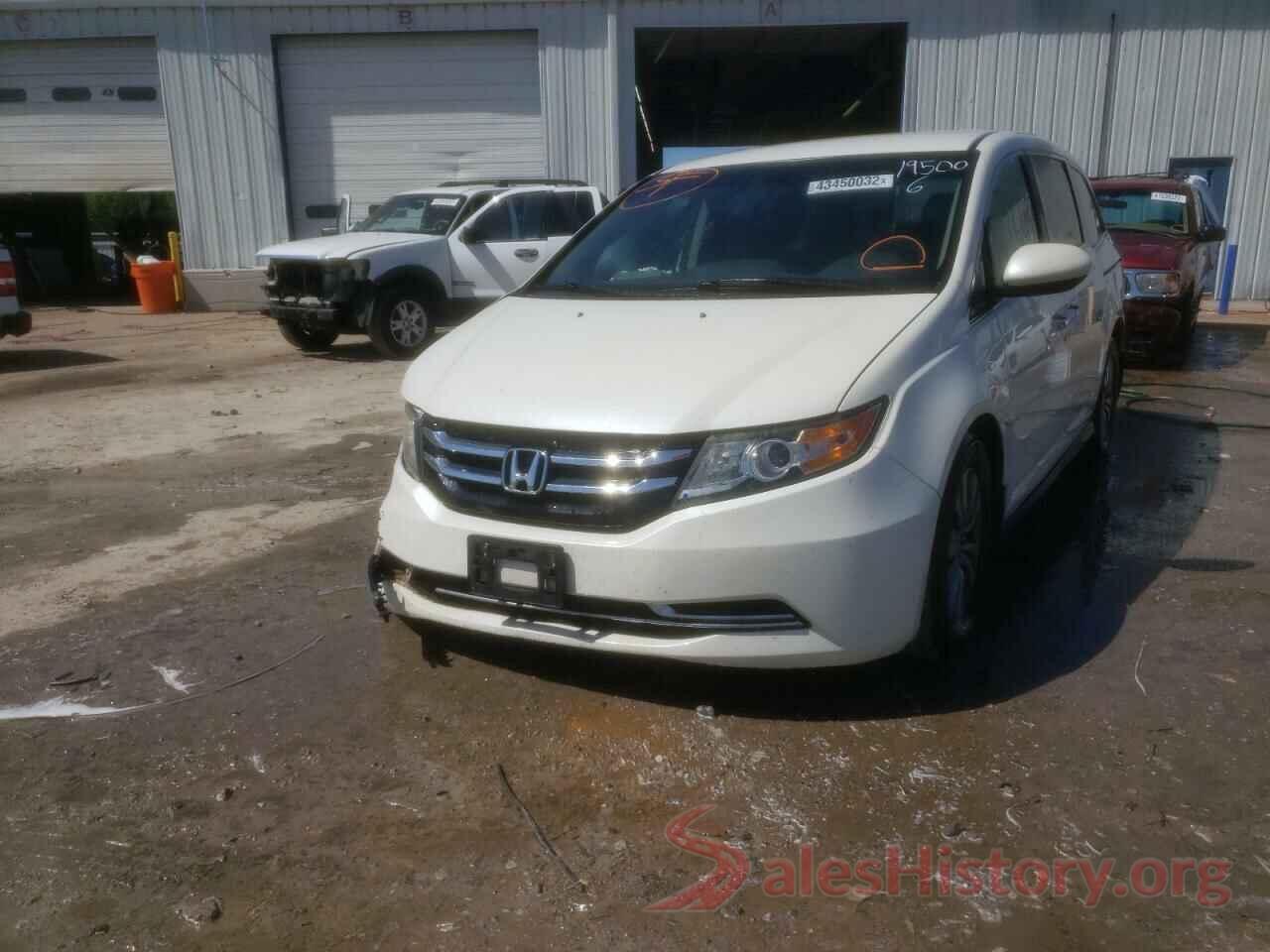 5FNRL5H34GB056836 2016 HONDA ODYSSEY